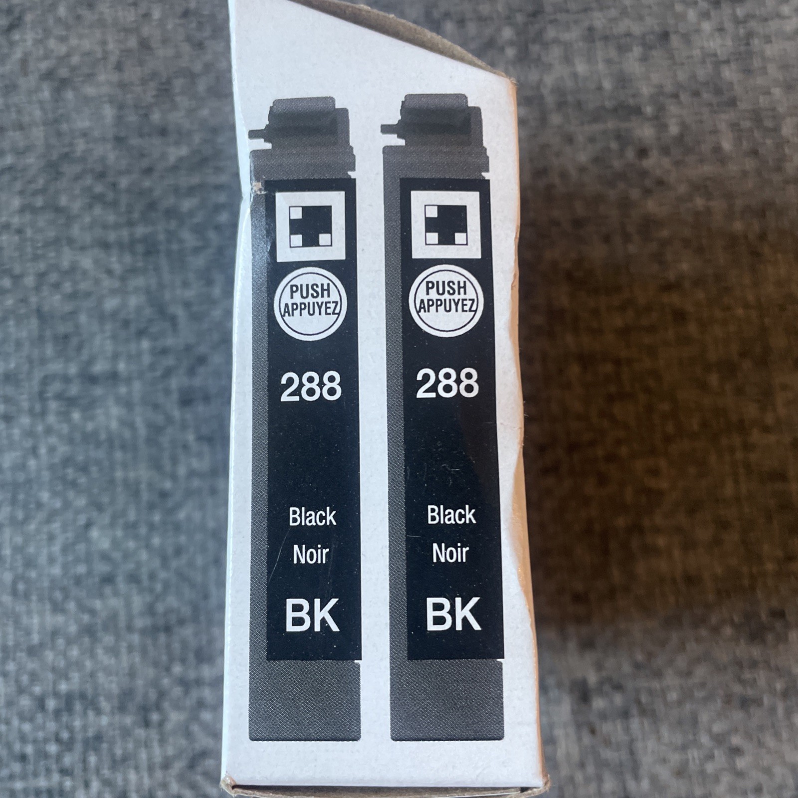 EPSON 288 STANDARD CAPACITY BLACK 2 PACK Exp 02/2026 Sealed