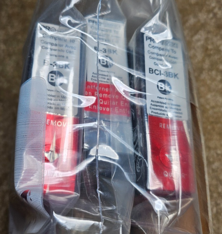 Generic Ink Cartridges Compatible With Canon 3BK – Qty. 6