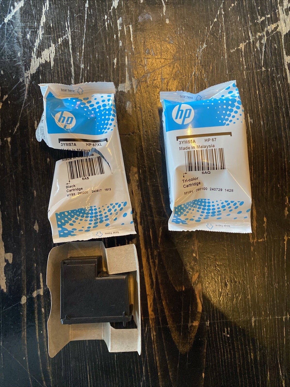 New Genuine HP 67XL Black & HP 67 Tri Ink Cartridge 3YP30AN Retail Box 2026