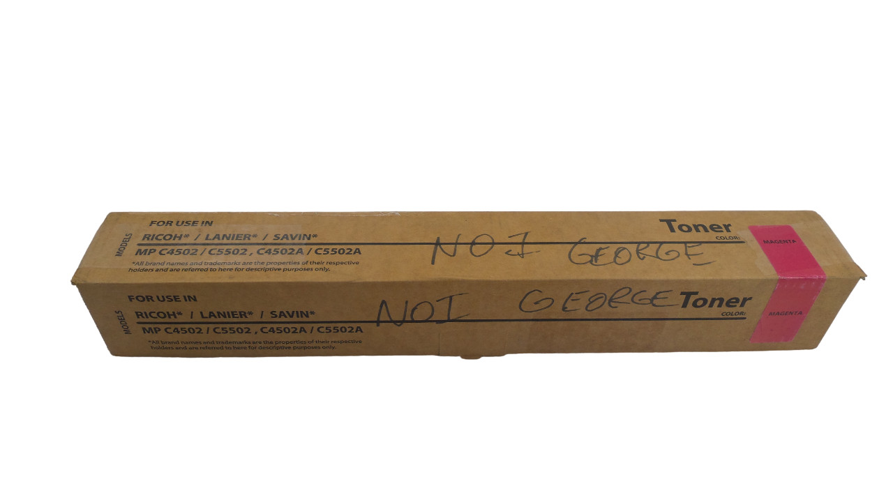 Toner Cartridge For Ricoh MPC4502 / C5502 / C4502A / C5502A ‘ Magenta’