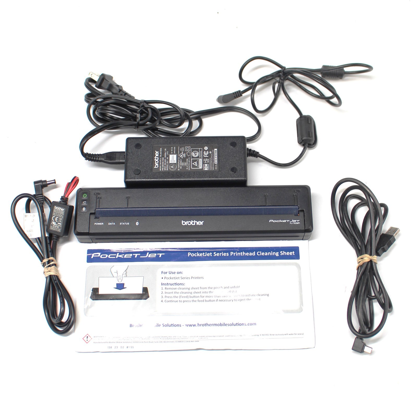 Brother Pocket Jet PJ-763 MFI – Printer – B/W – direct thermal – A4/Legal