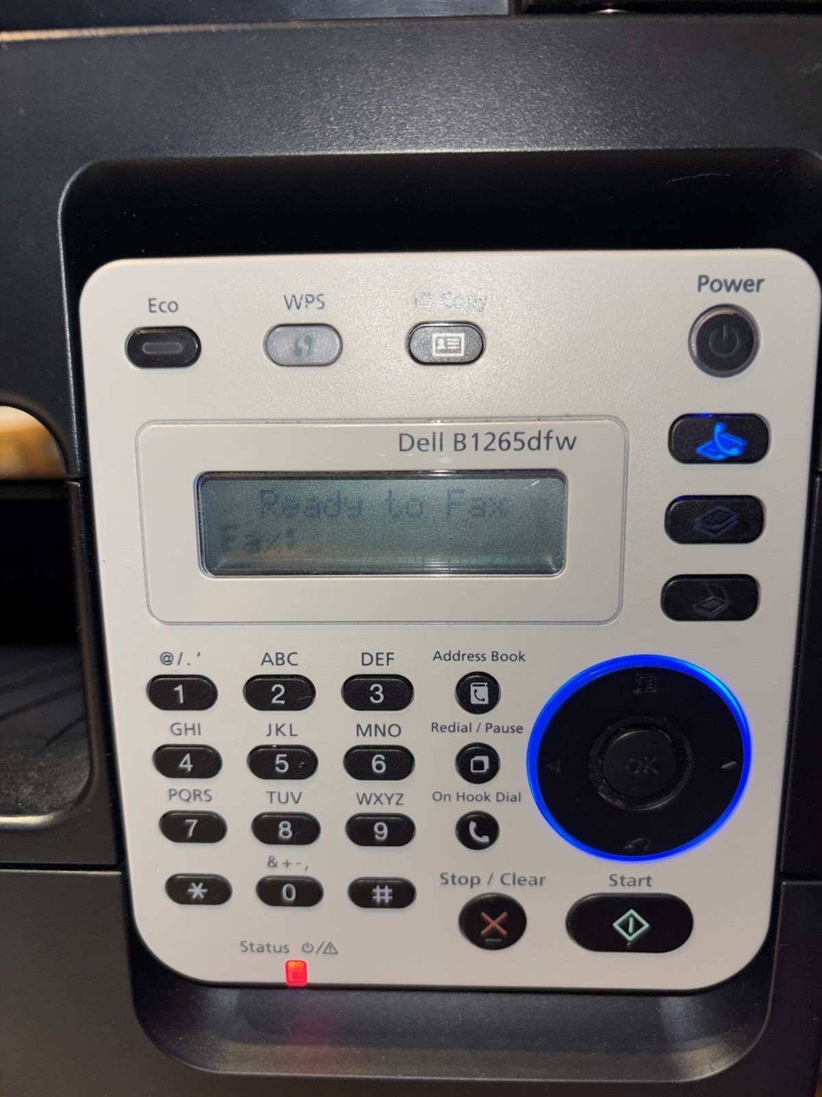 Dell B1265dfw Mono B/W Laser Printer—Tested—Used—SEE BELOW—SHIPS IN 24 HOURS—