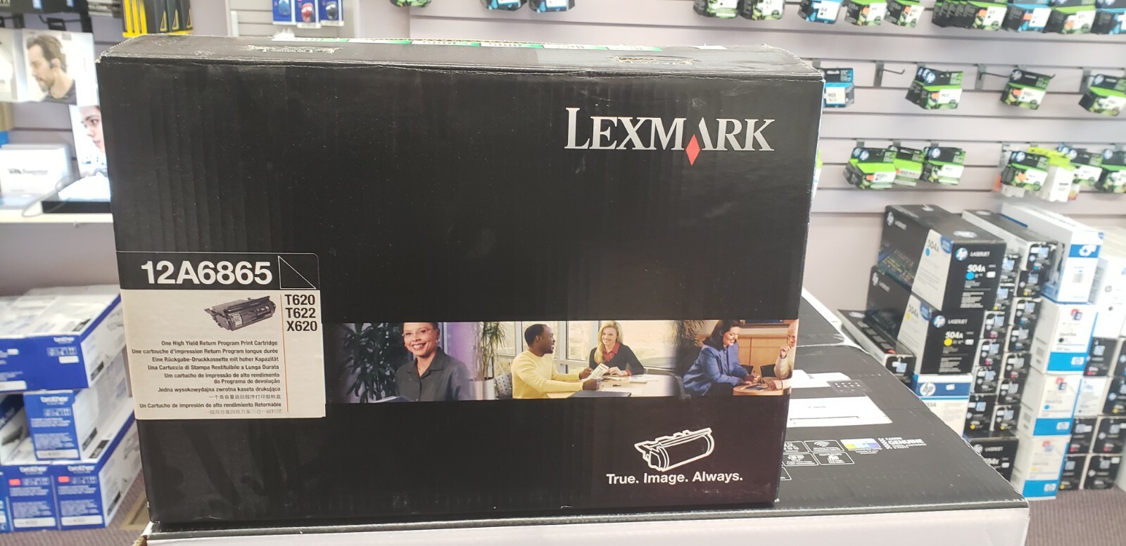 Lexmark 12A6865 OEM Toner Cartridges FREE SHIPPING in Canada