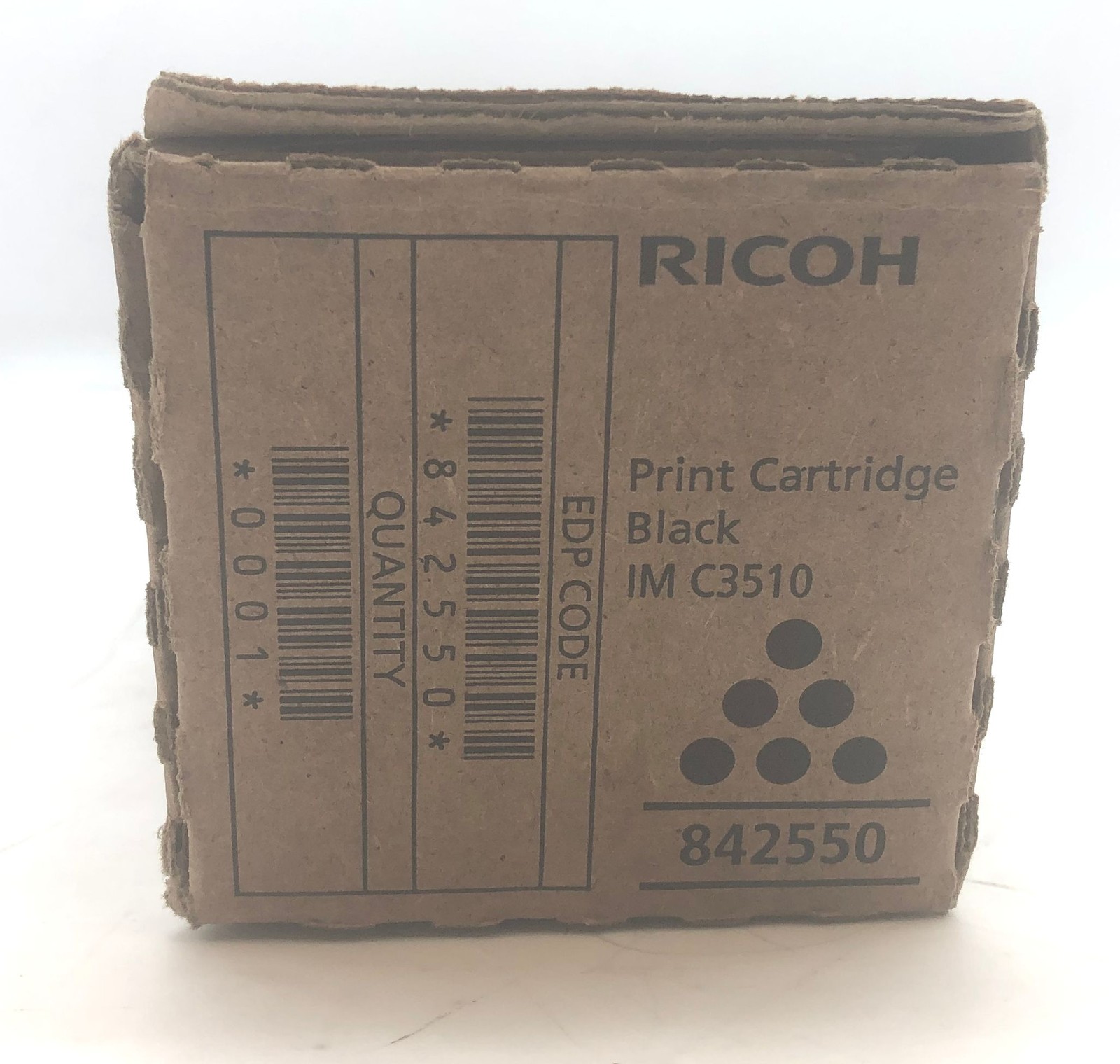 Genuine Ricoh EDP 842550 Black Toner Cartridge For IM C3510/ C3010