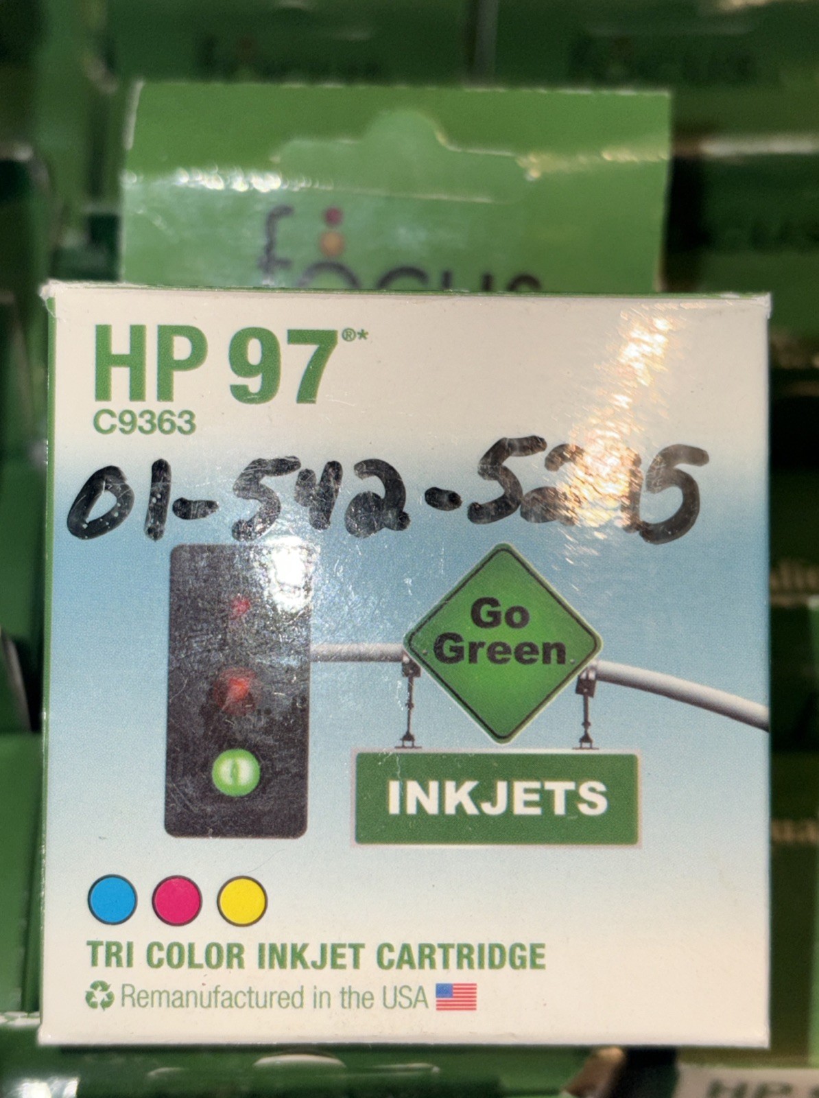 Lot Of 40 HP 97 C9363 New Focus Tri Color Inkjet Cartridge USA Recycled SEALED