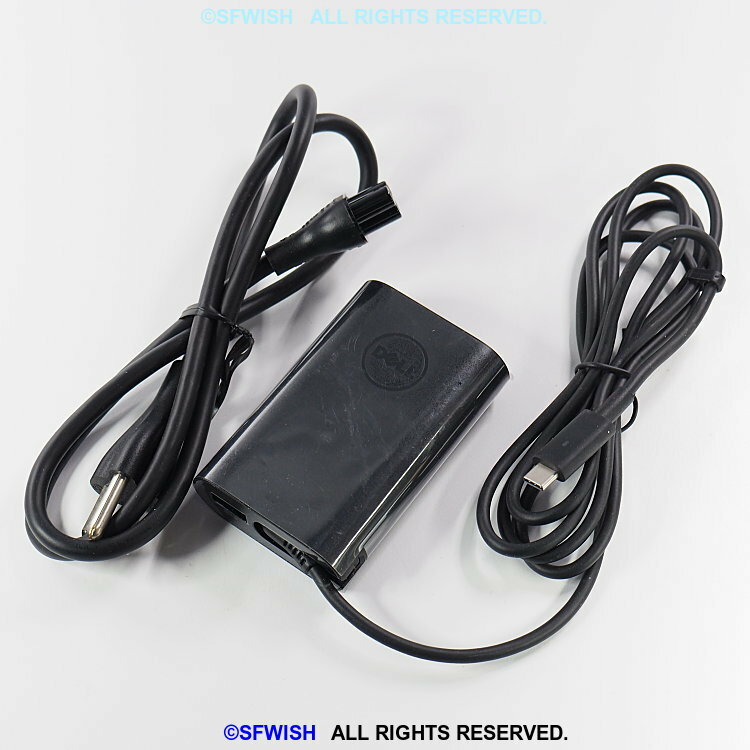 DELL 0GW89W 50W 20V/5V 2.25A/3A TYPE C/USB-C Power Supply *OPEN BOX!*
