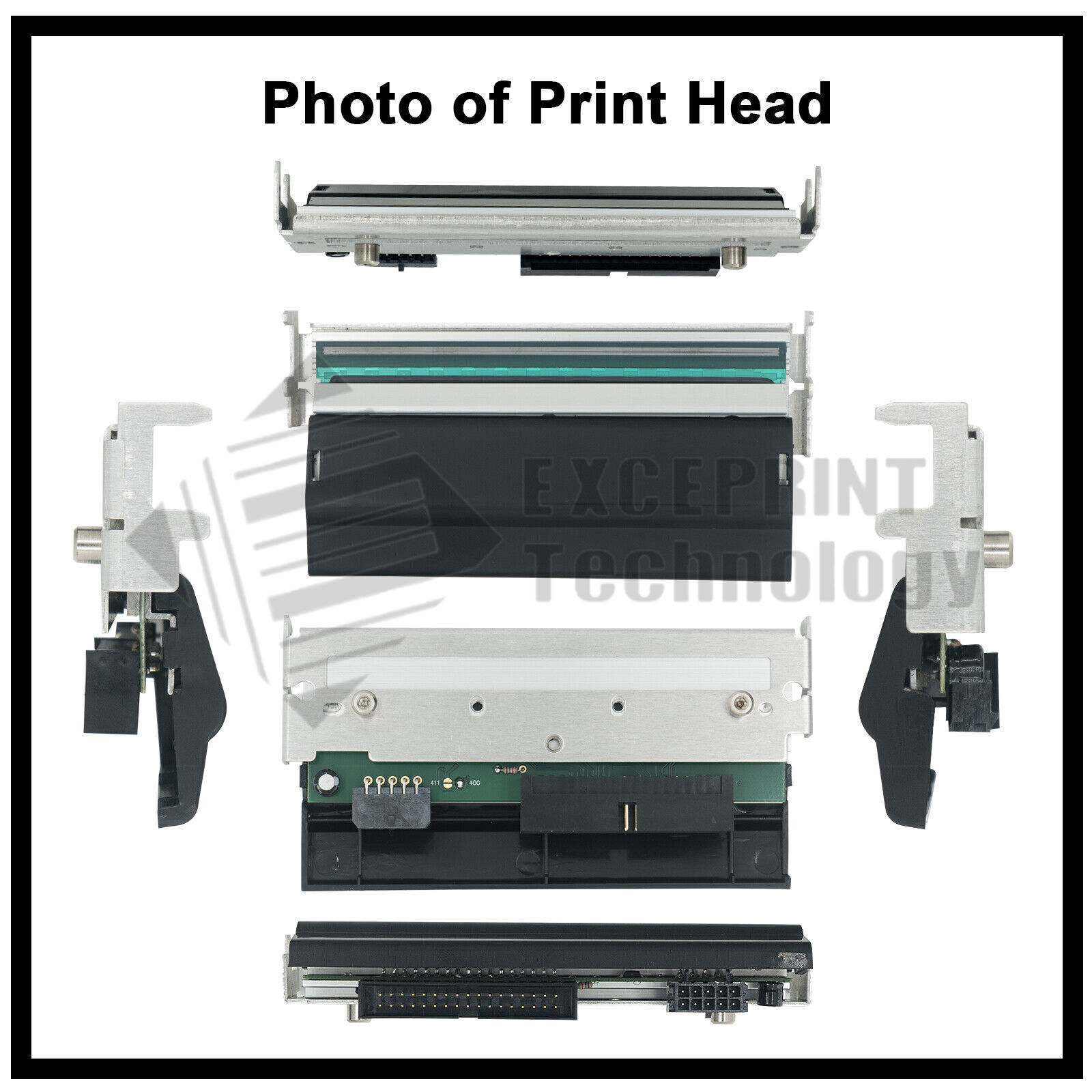 203dpi 79800M Printhead For Zebra ZM400 Barcode Label Thermal Printer head