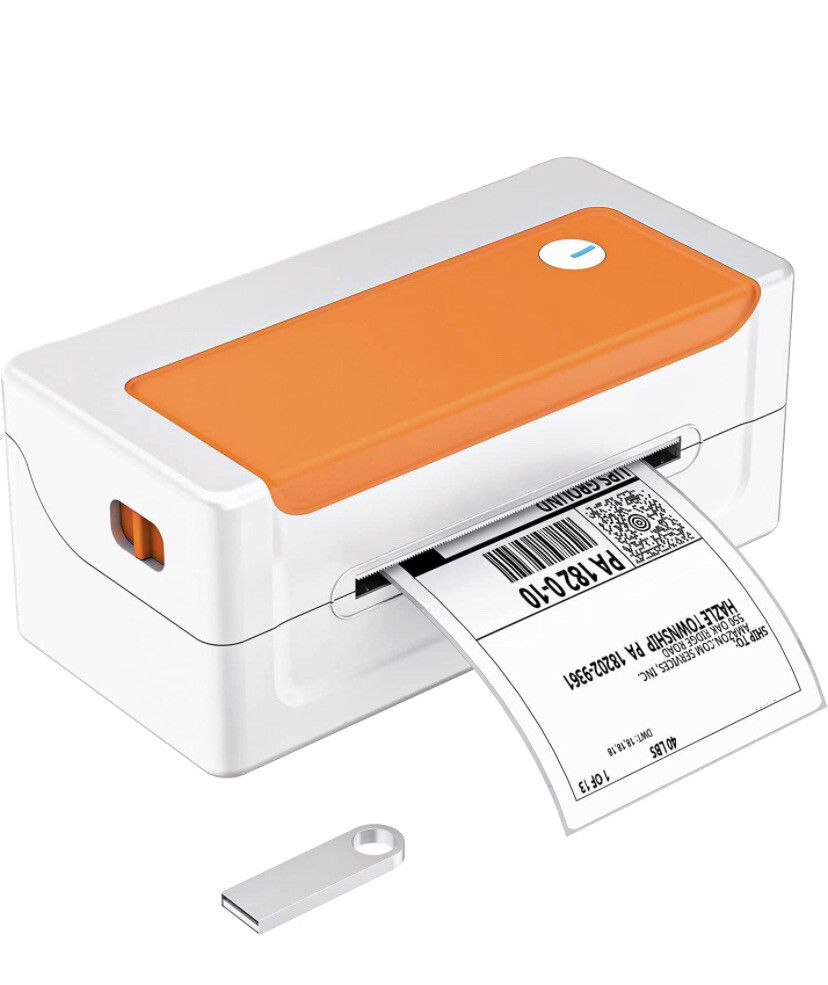 Nadamoo Label Printer 150mm/s 4×6 Desktop USB Thermal