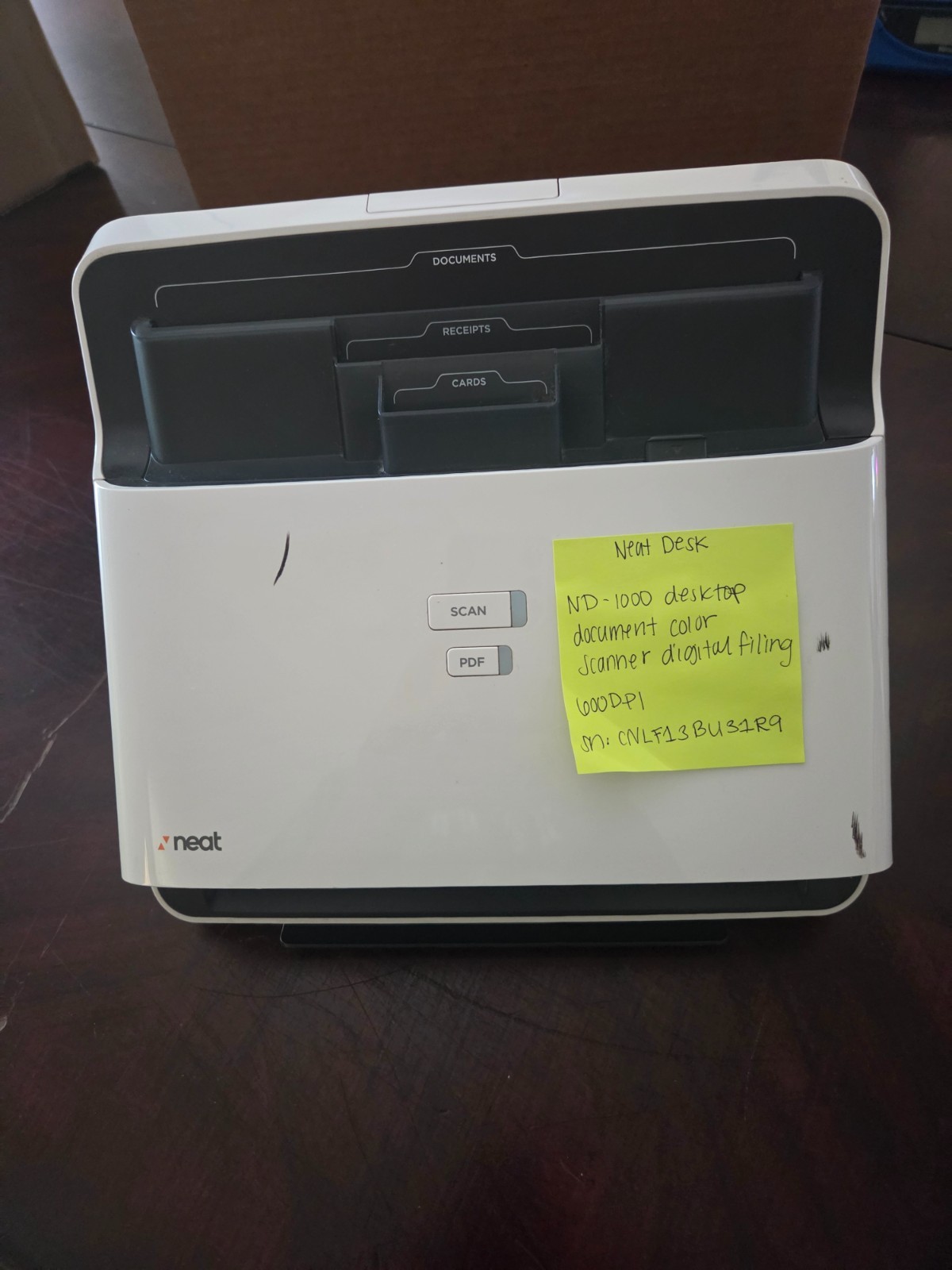 Neat Desktop ND-1000 Digital Scanner System AND Pandigital Photolink Scanner