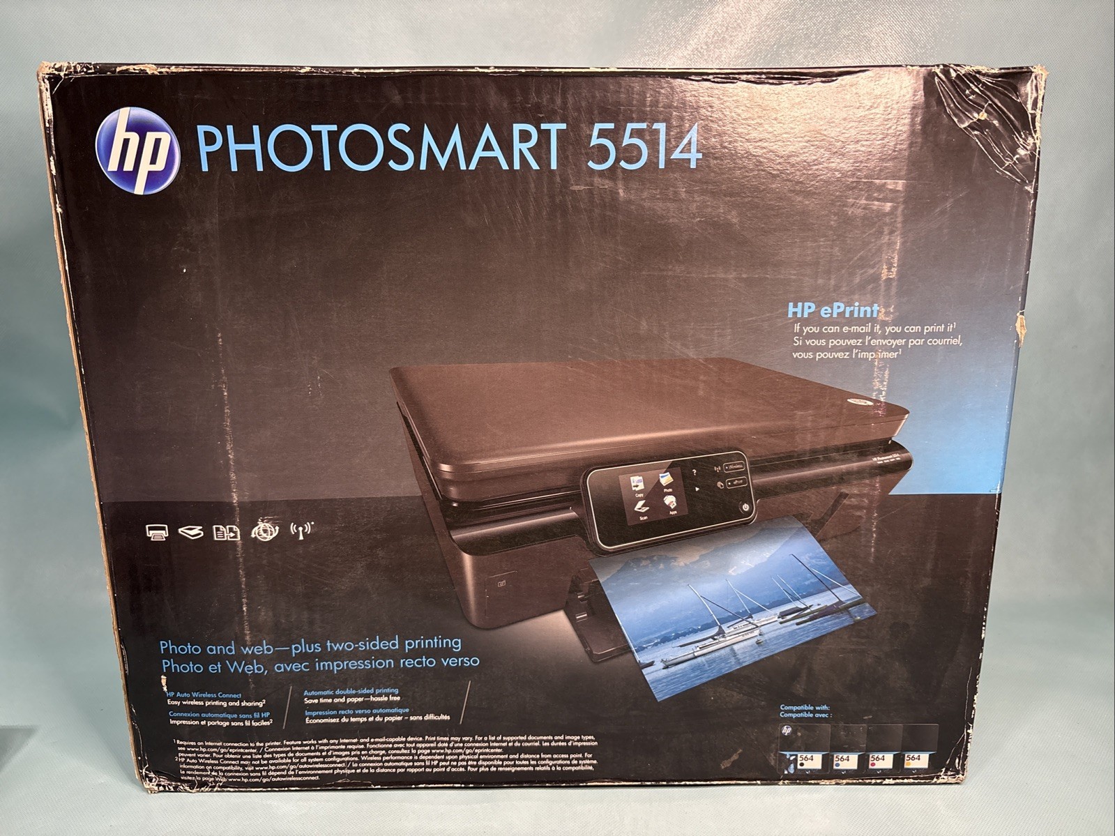HP Photosmart 5514 Wireless Printer – NEW SEALED