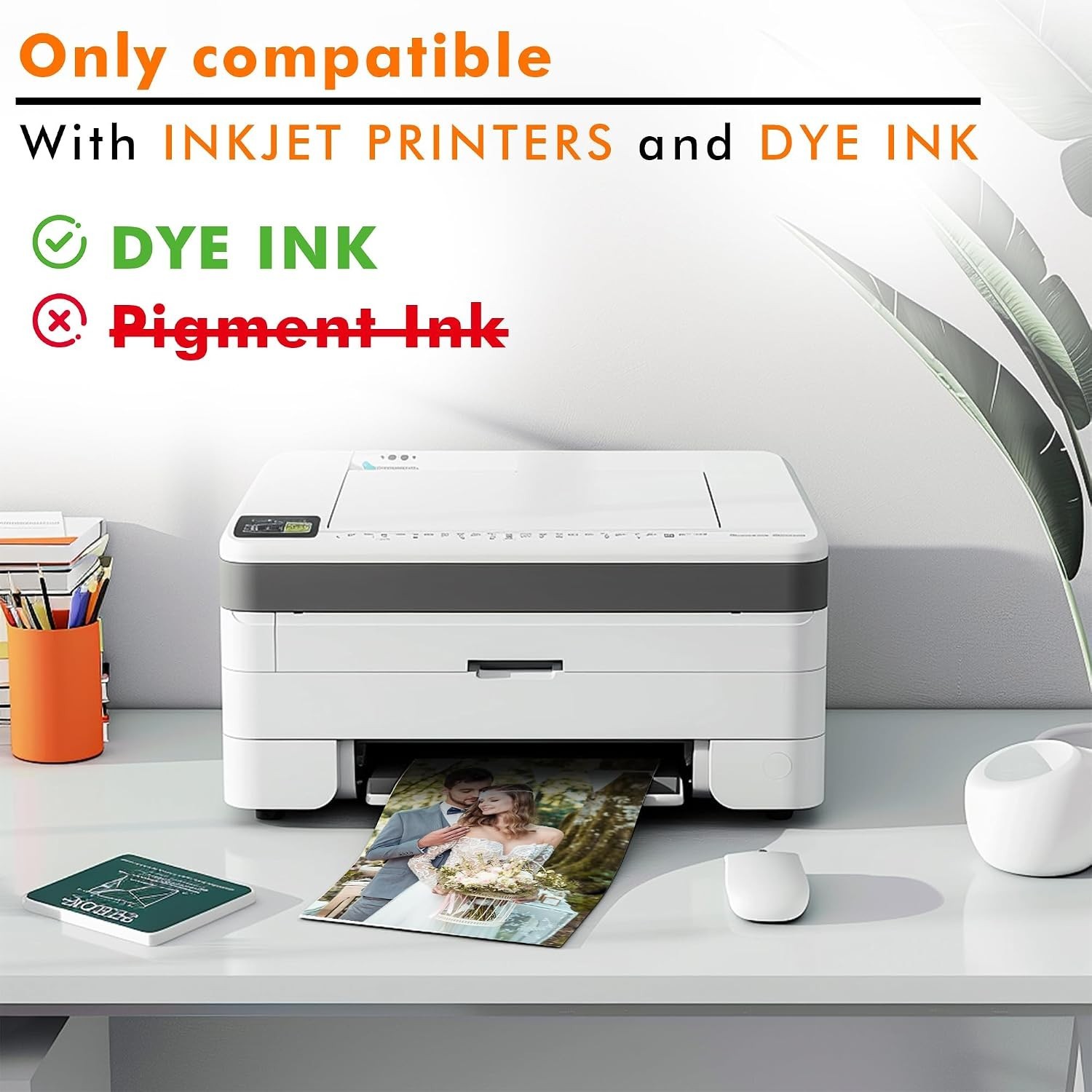Professional Grade Double-Sided Glossy Photo Paper, 8.5×11, 100 Sheets, 260gsm