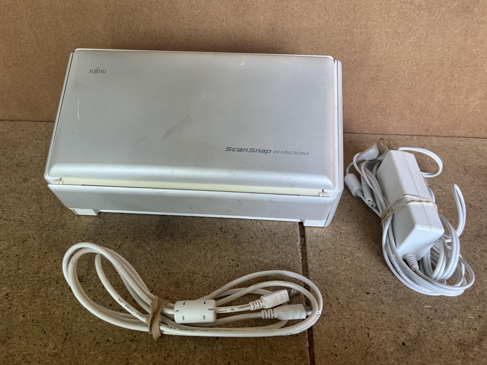 Fujitsu ScanSnap S1500M Document Scanner USB Cable Mac Duplex C58