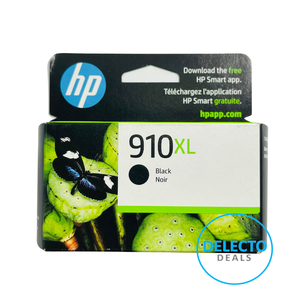 GENUINE HP 910XL Black Ink Cartridge 3YL65AN OfficeJet 8010 SEALED BOX 7/2026