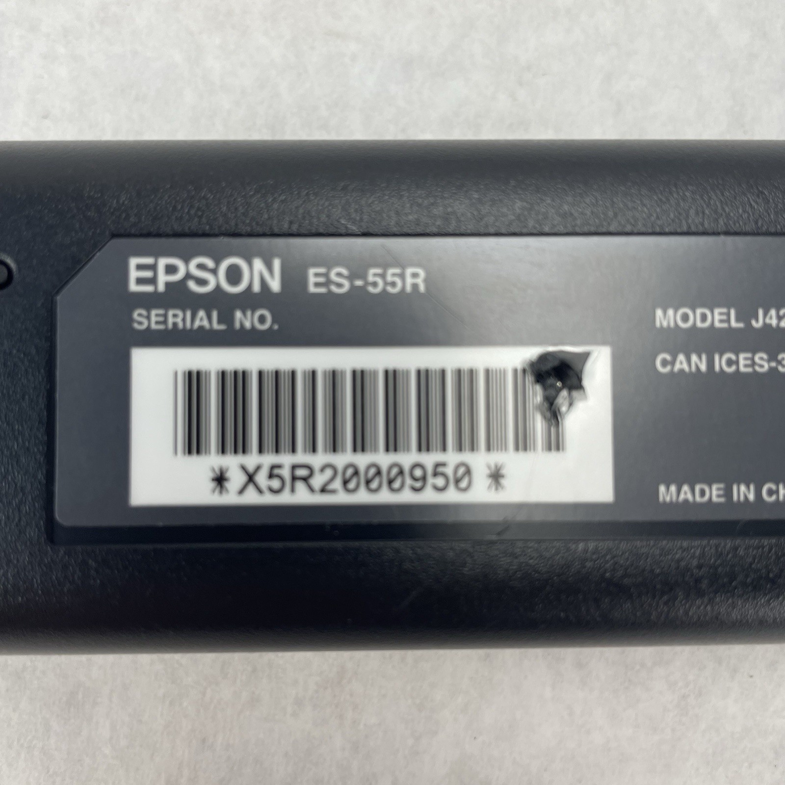 Epson ES-50 WorkForce Portable Document Scanner Power Tested