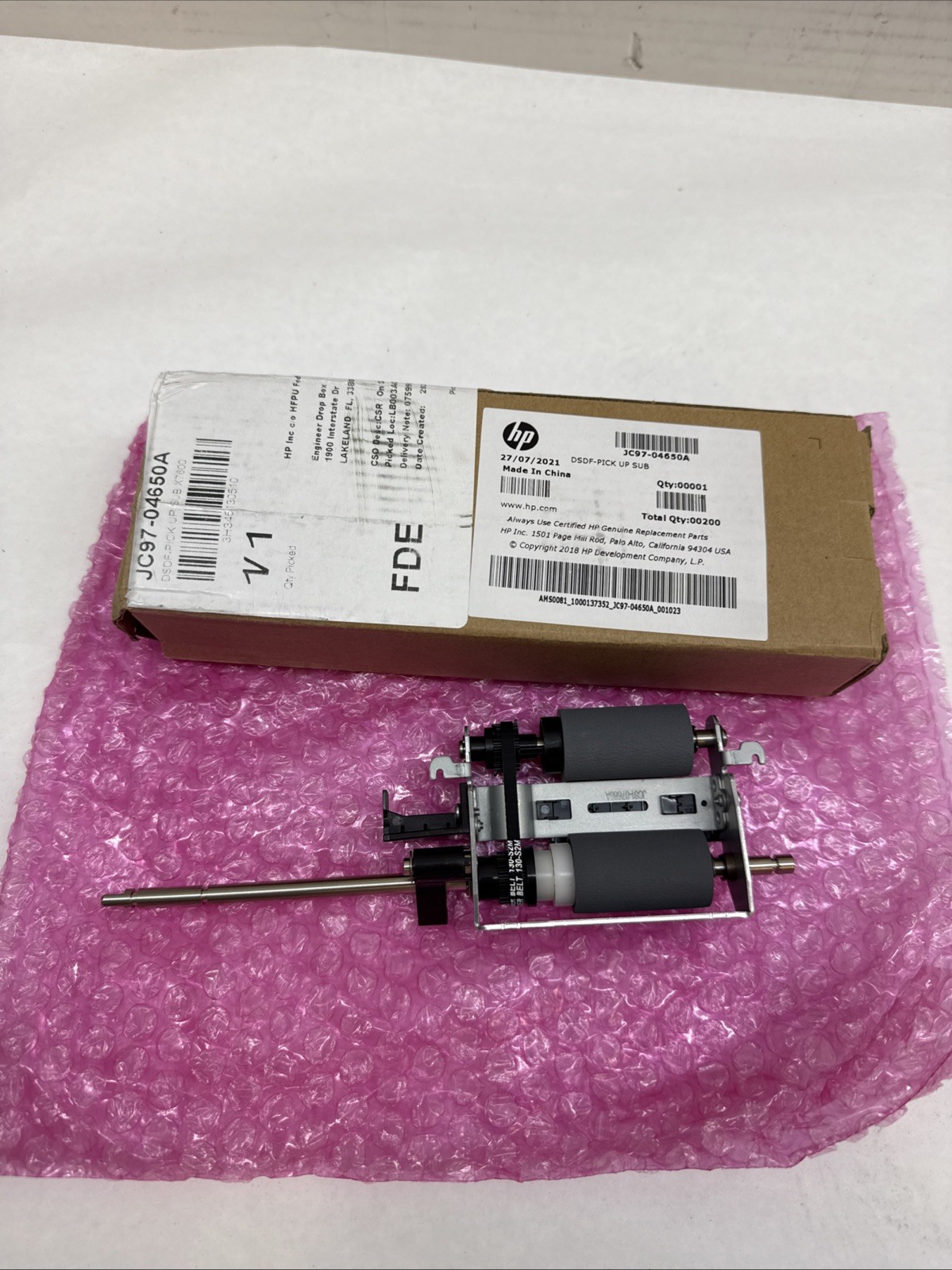 Genuine HP JC97-04650A DSDF-Pick UP SUB X7600 New