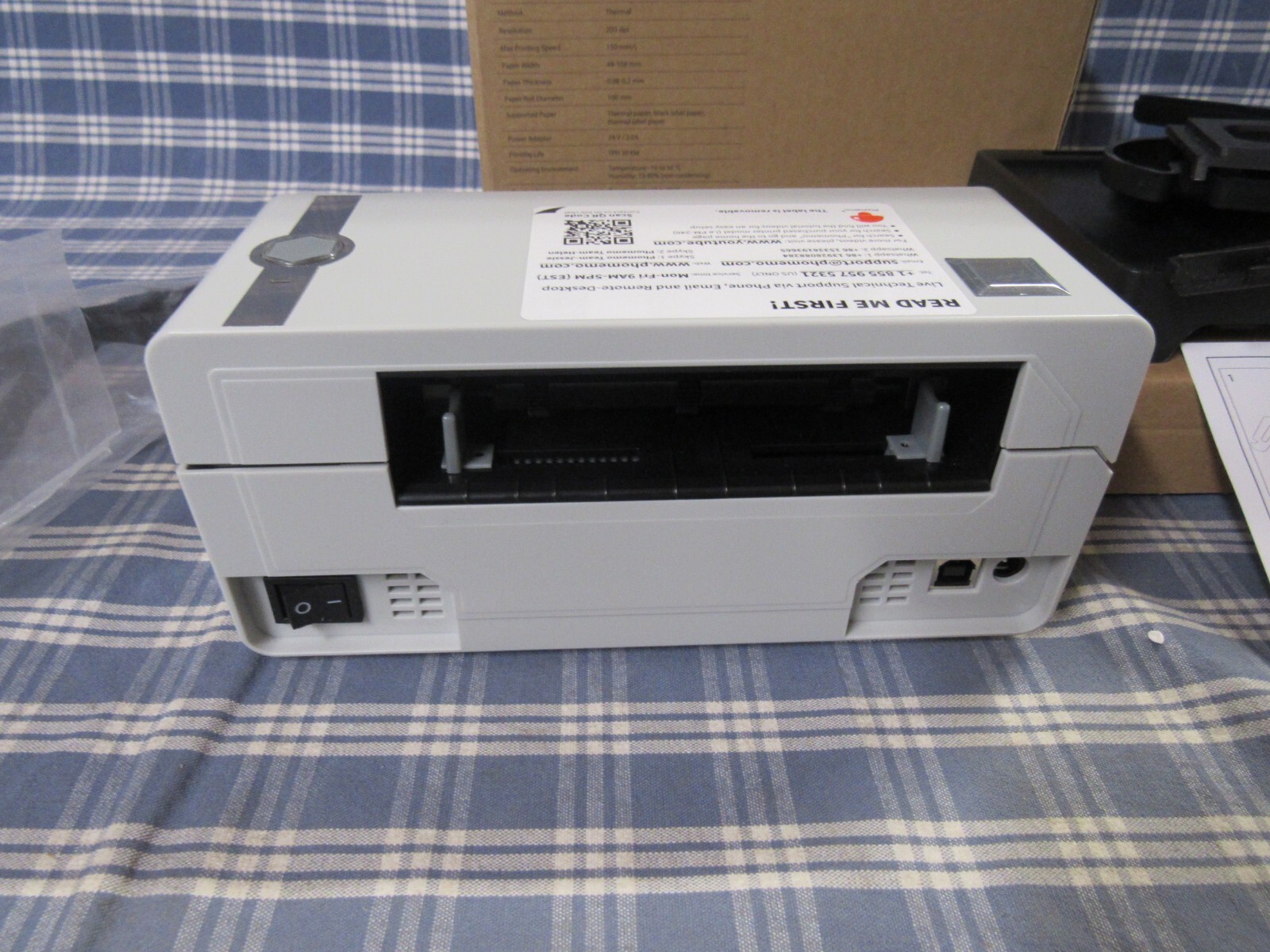 Phomemo Label Printer PM-246-PRO (Open Box Item) FAST FREE SHIPPING.