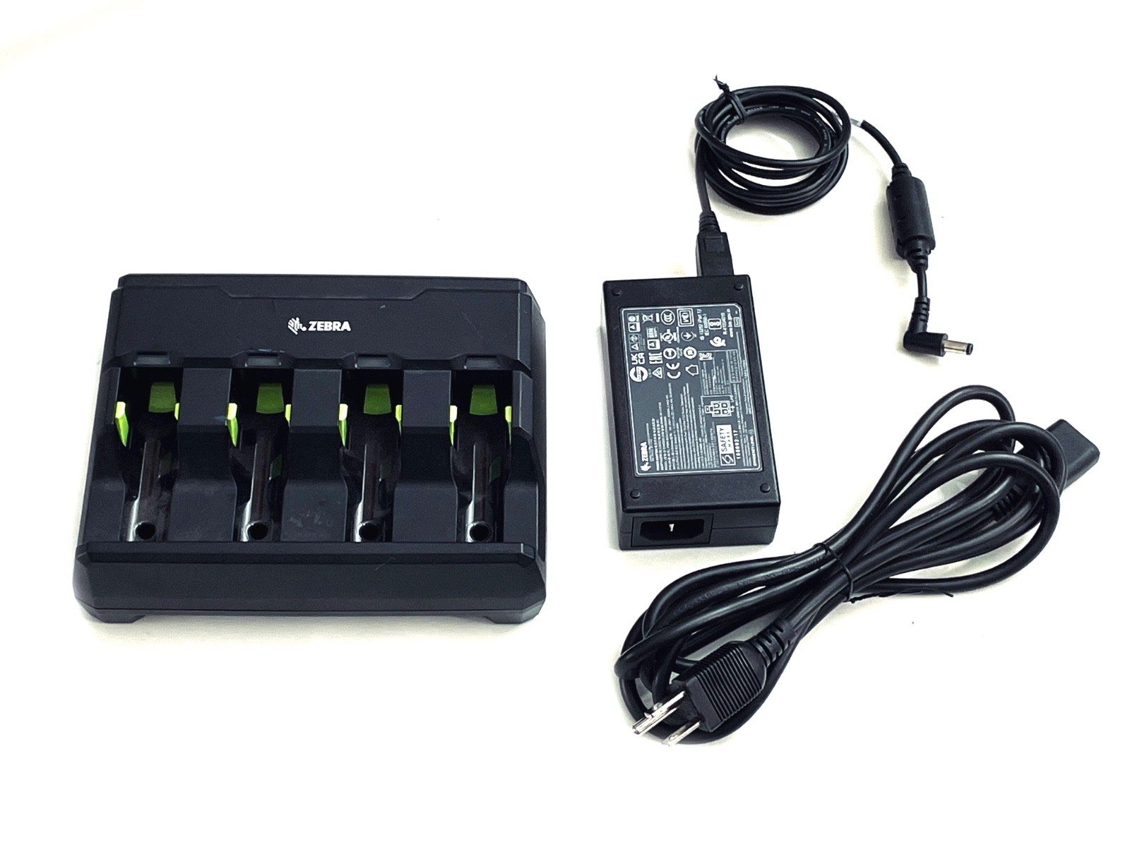 4-Slot Battery Charger SAC3600-4001CR for Zebra DS3678, DS3600, LI3678 – OEM