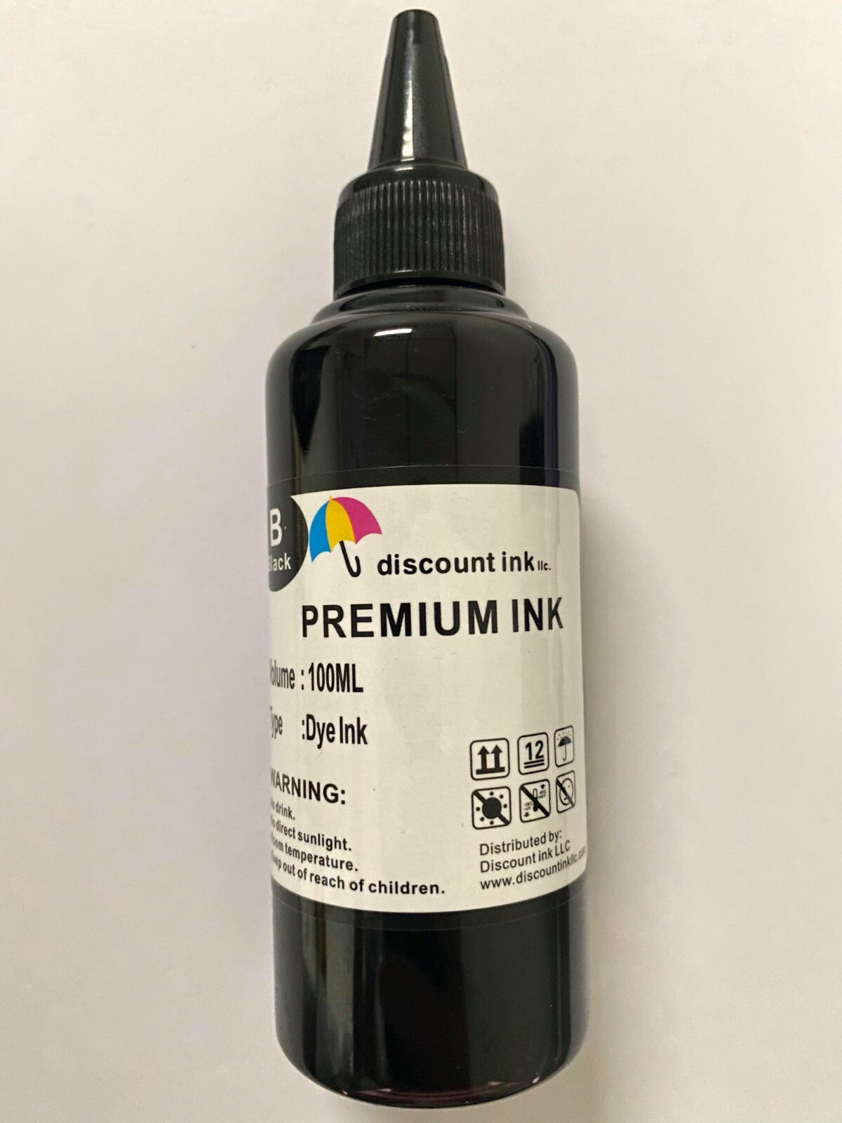 100ml Premium Refill Bulk Black Ink for All HP Canon Epson Printers