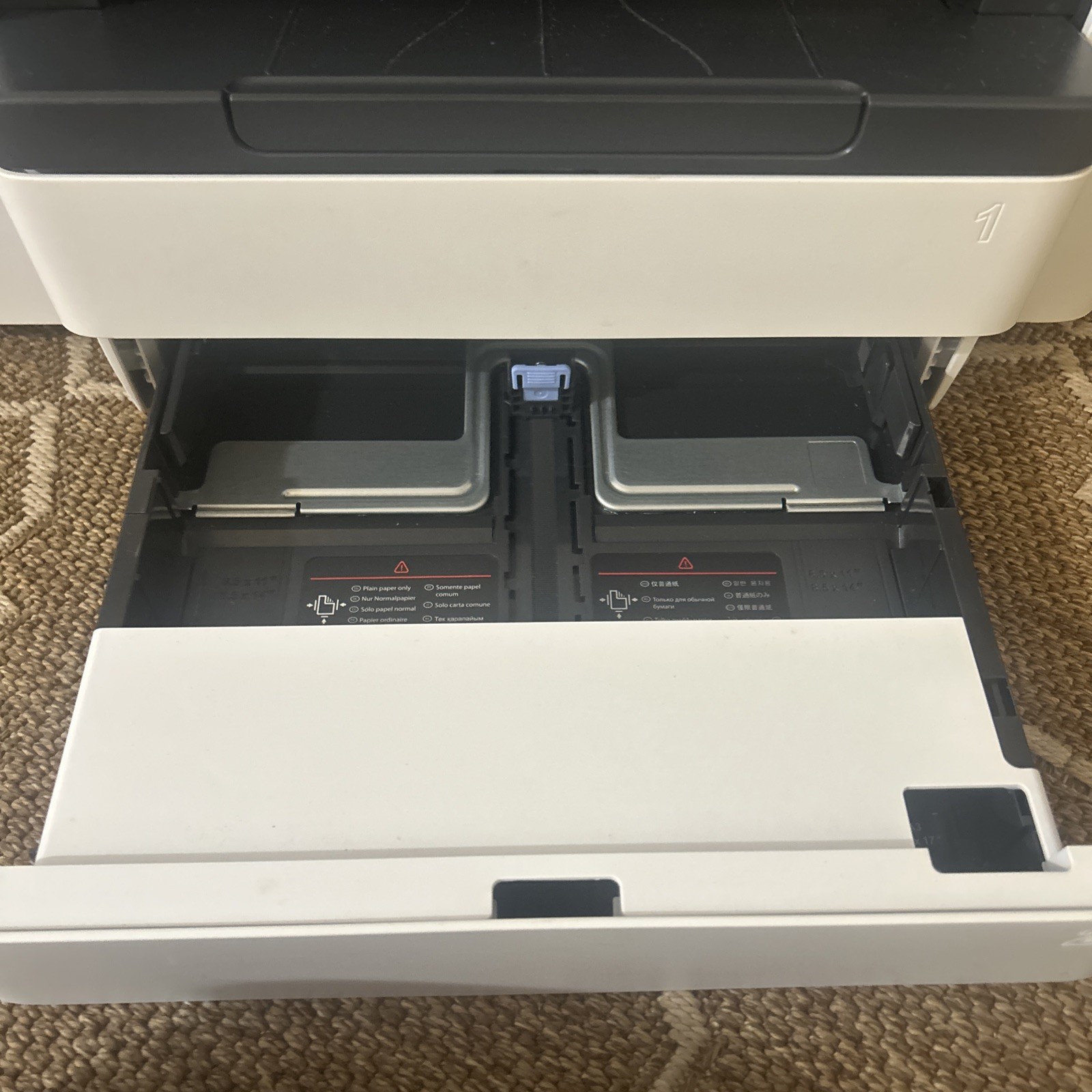 HP OfficeJet Pro 7740 Wide Format All-in-One Multicolor Printer Needs Blue Cart.