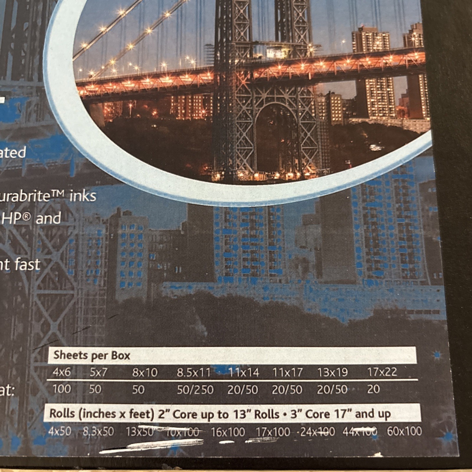 Inkpress Glossy, Single Sided Gloss Surface Inkjet Paper, 240gsm, 10.4 mil., 11x