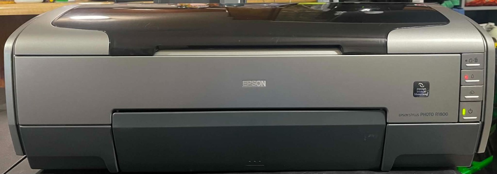 Epson Stylus Photo R1800 Professional Photo Printer – USED – Needs Cyan Ink!