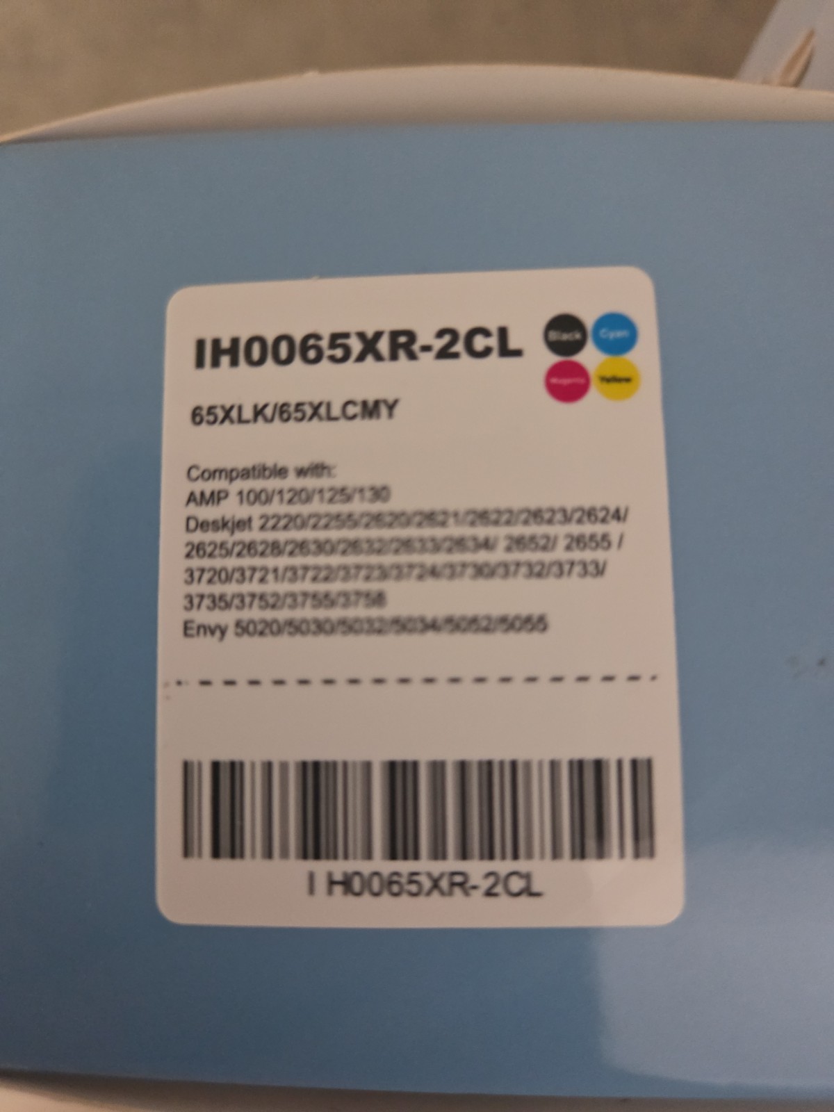Replacement Ink Cartridges 65XL Black And Tricolor Set