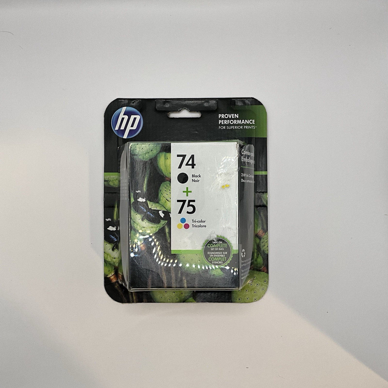 Genuine HP 74 75 Ink Cartridge Combo-for HP C4580 C5580 Printer-OEM INK