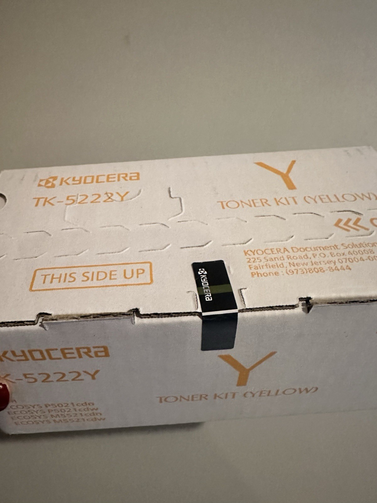 Kyocera TK-5222Y Toner Kit Yellow Item No: 1T02R9AUS1