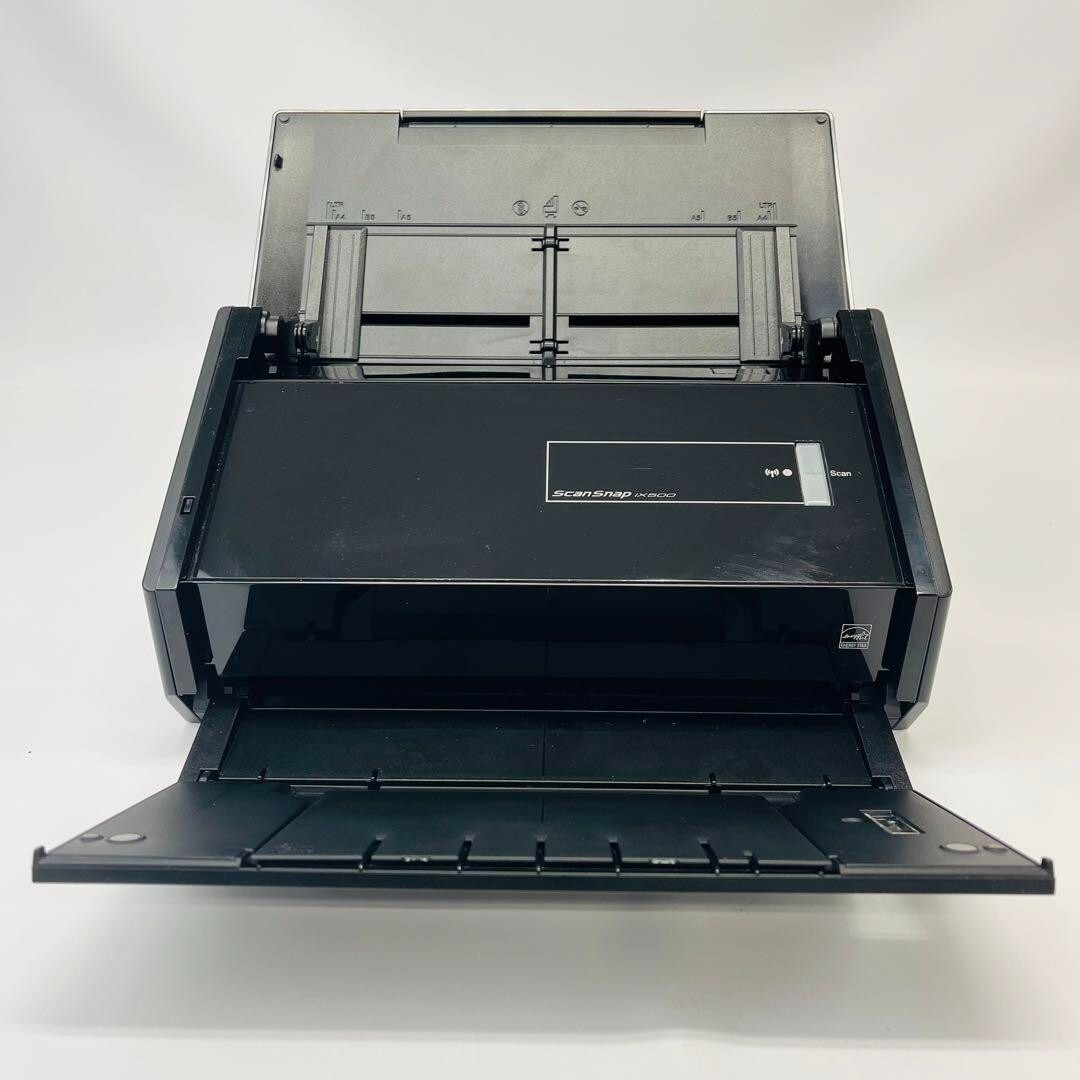 Fujitsu ScanSnap iX500 USED Document Scanner FI-IX500 w/Adapter Cable From japan