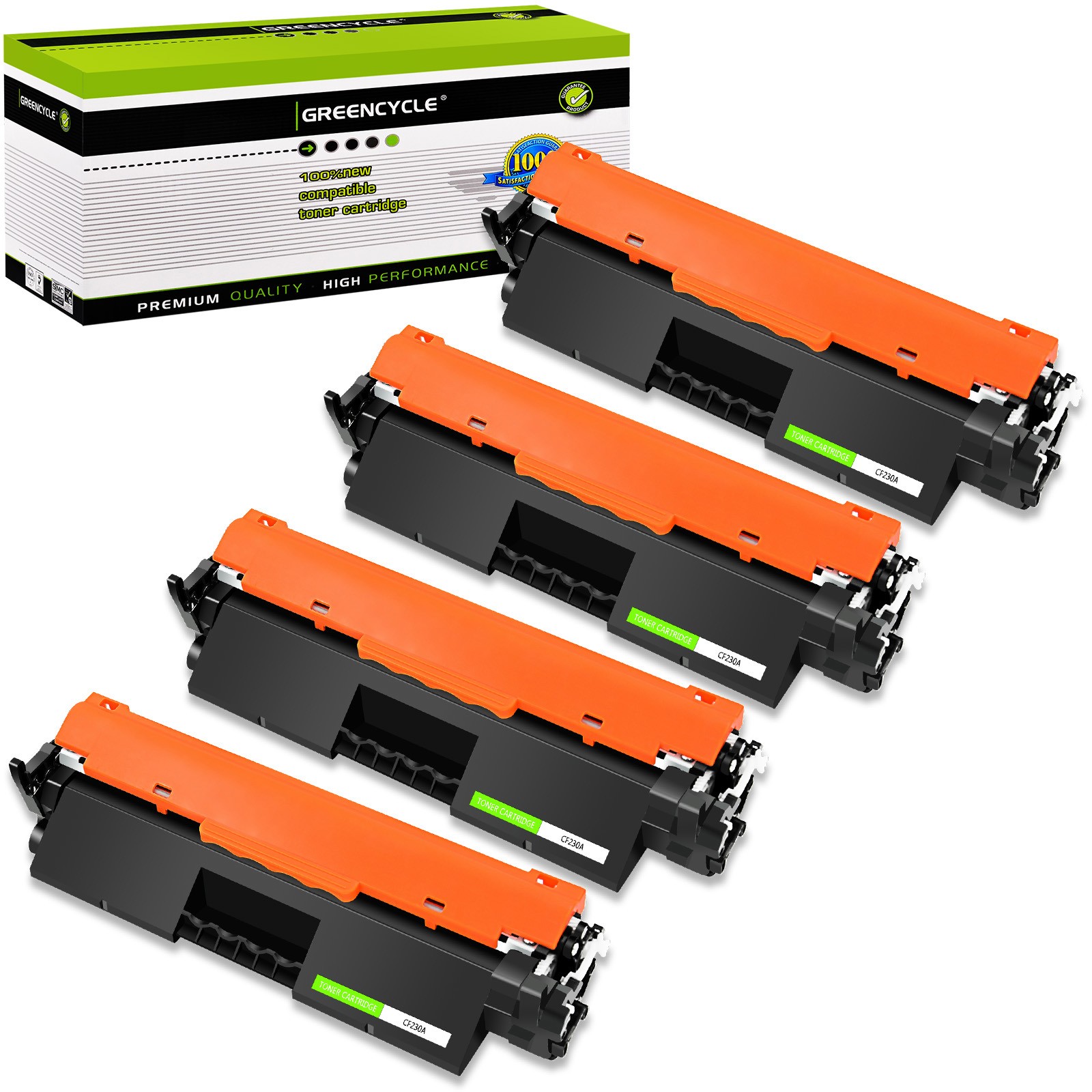 4PK CRG051 Toner Cartridge Compatible with Canon 051 ImageCLASS MF264dw MF269dw