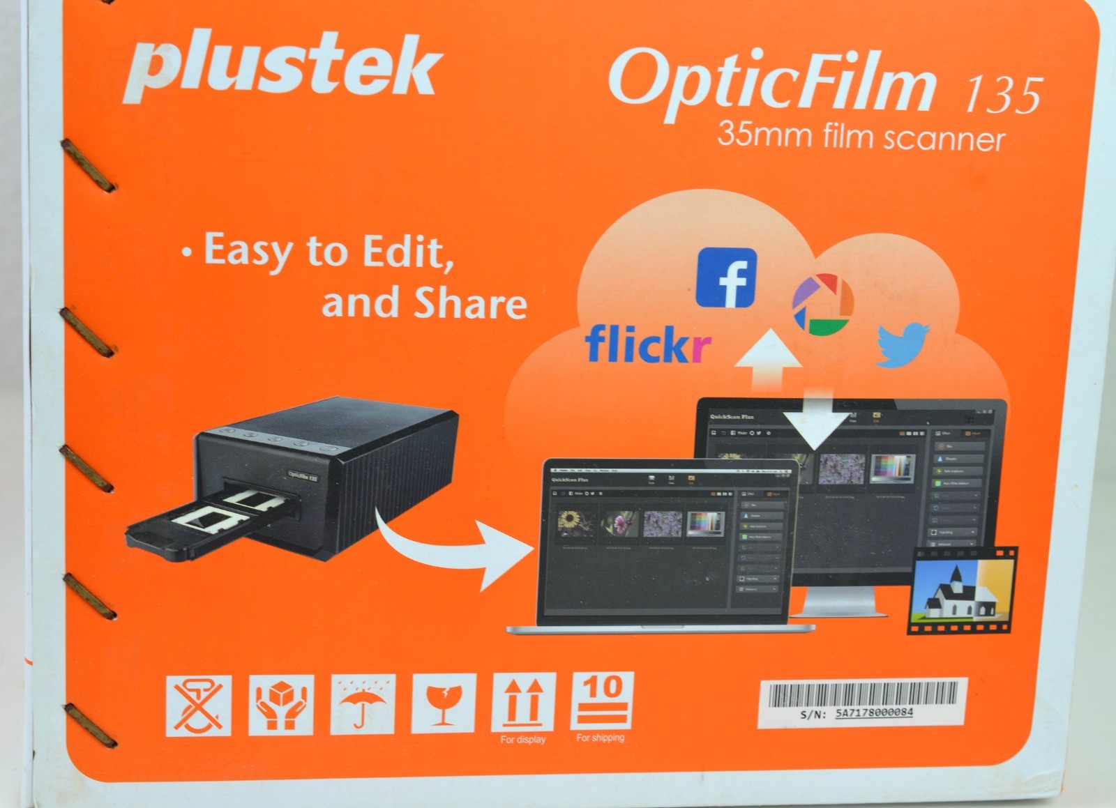Plustek OpticFilm 135 – 35mm Film Slide Scanner