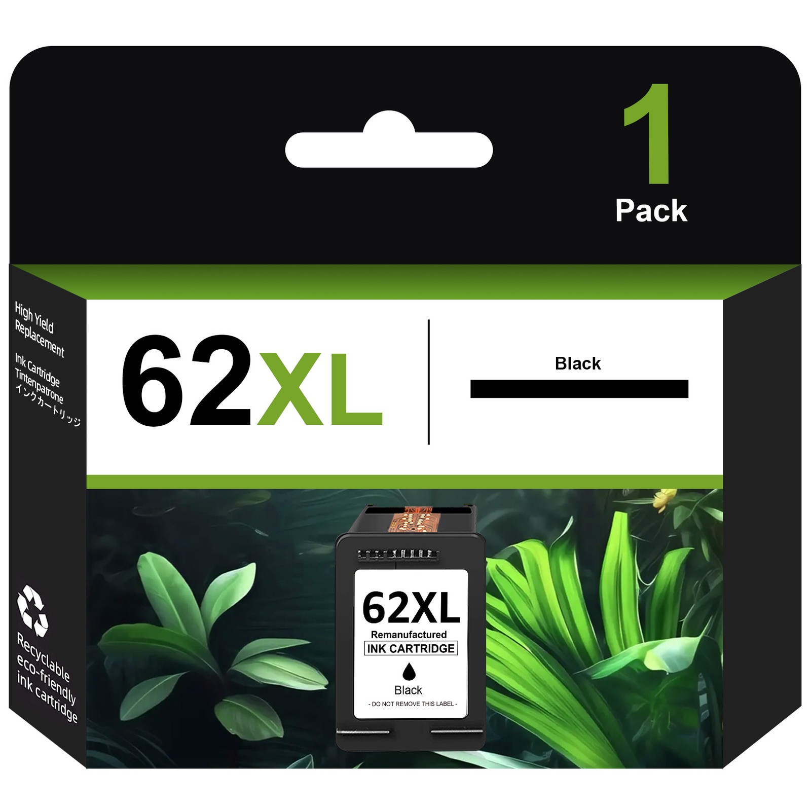 #62XL (C2P05AN) Black #62XL (C2P07AN) Color Ink for HP Envy 7645 7640 5660 5540