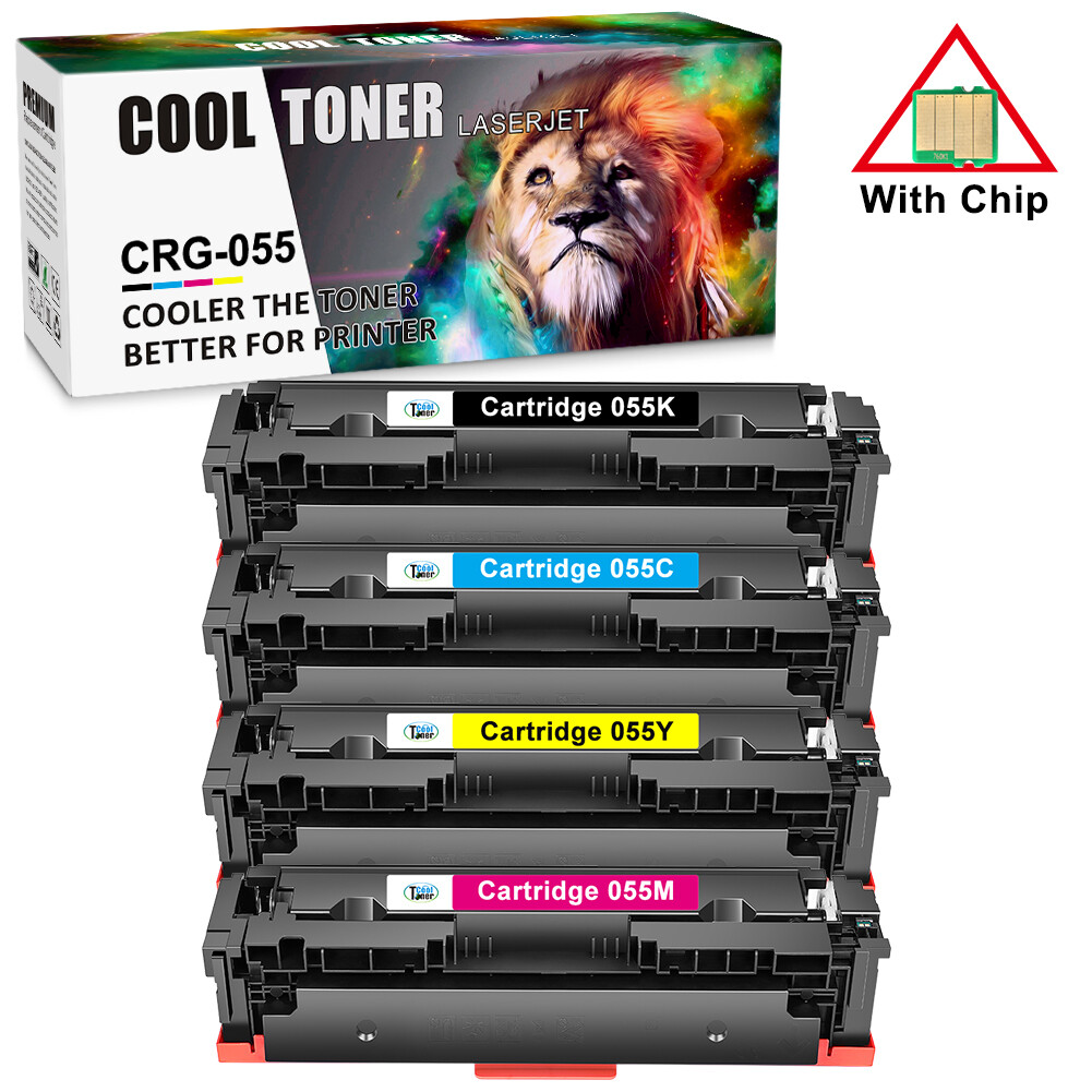 Compatible With Canon 055 Toner ImageCLASS MF743cdw MF741cdw CRG 055 With Chip
