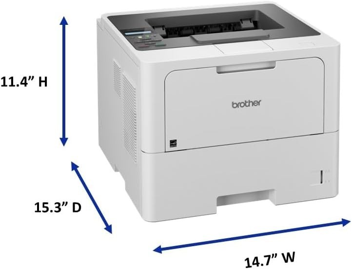 Brother HL-6210DW Professional Laser Printer 50 ppm Wireless Duplex