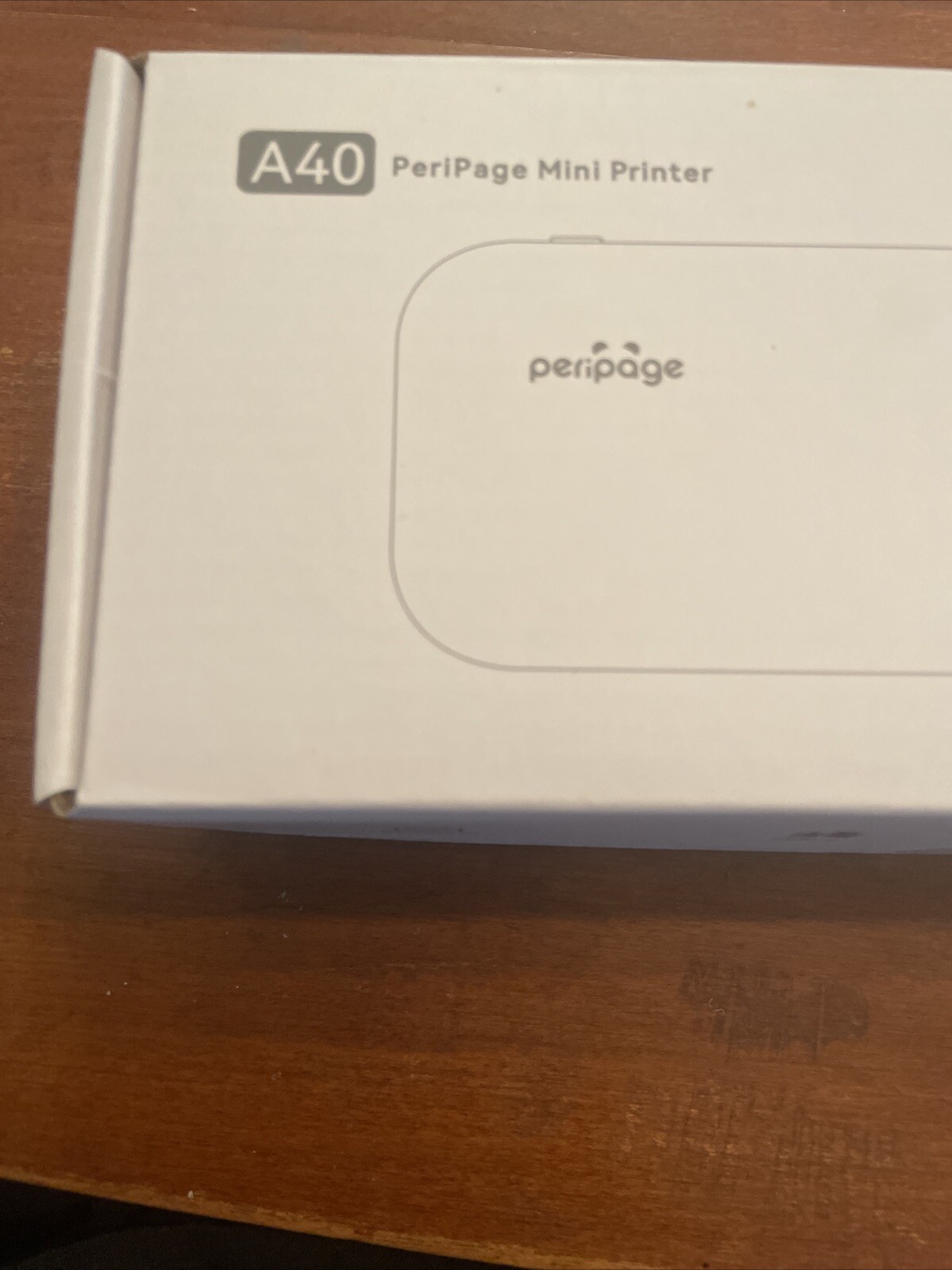 Peripage A40 Mini Portable Wireless Travel Thermal Printer Bluetooth US Letter