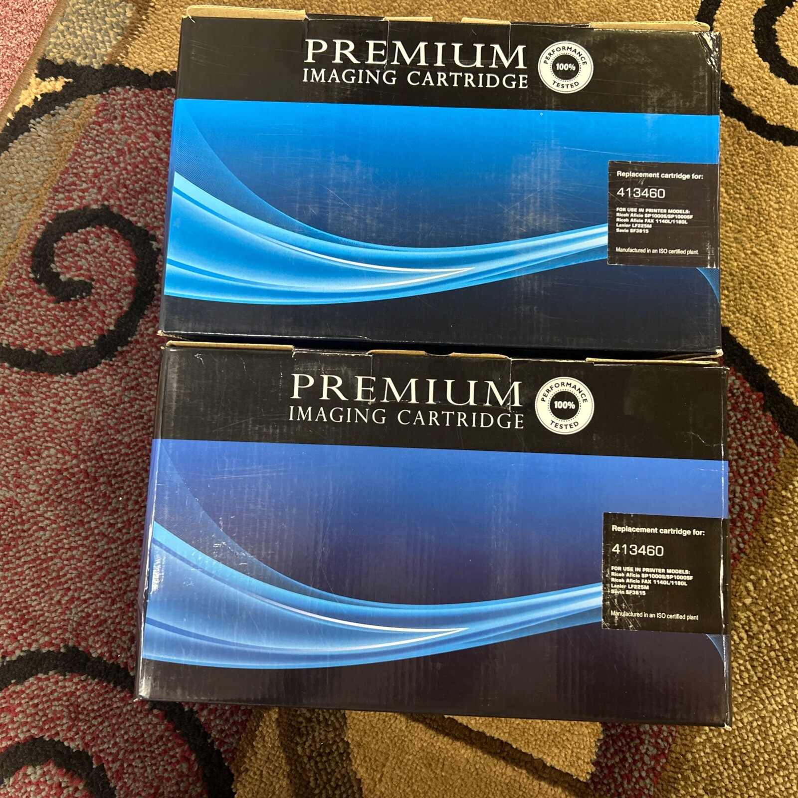 2 Premium Imaging 413460 Cartridge For Ricoh, Lanier, Savin New
