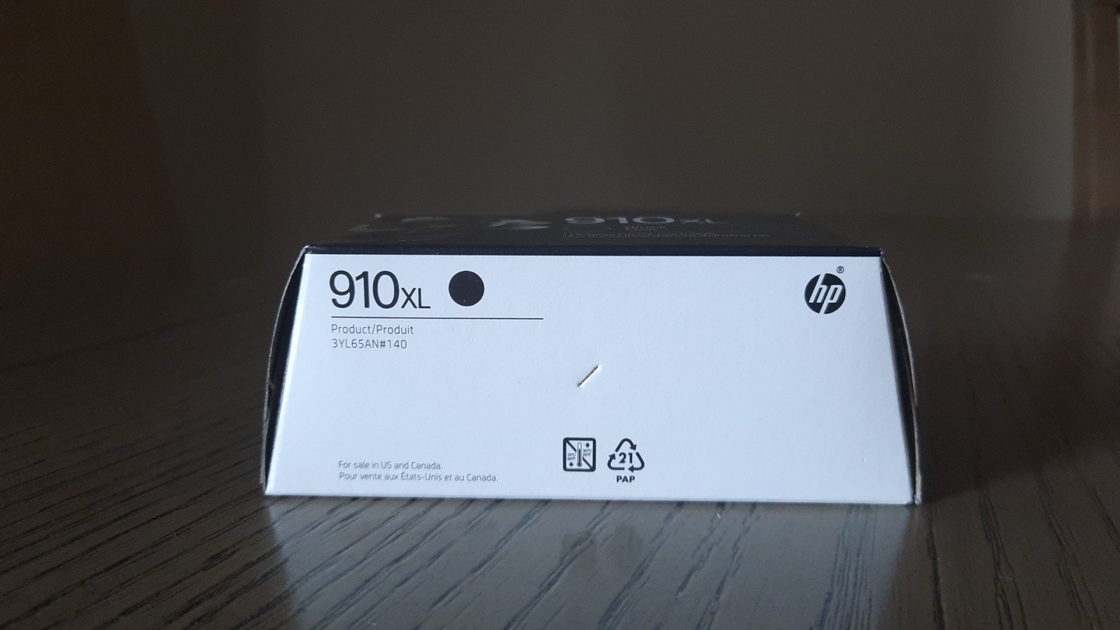 Lot Of 2 HP 910XL High Yield Black Original Ink Cartridge, 720 PJS, 3YL65AN#140