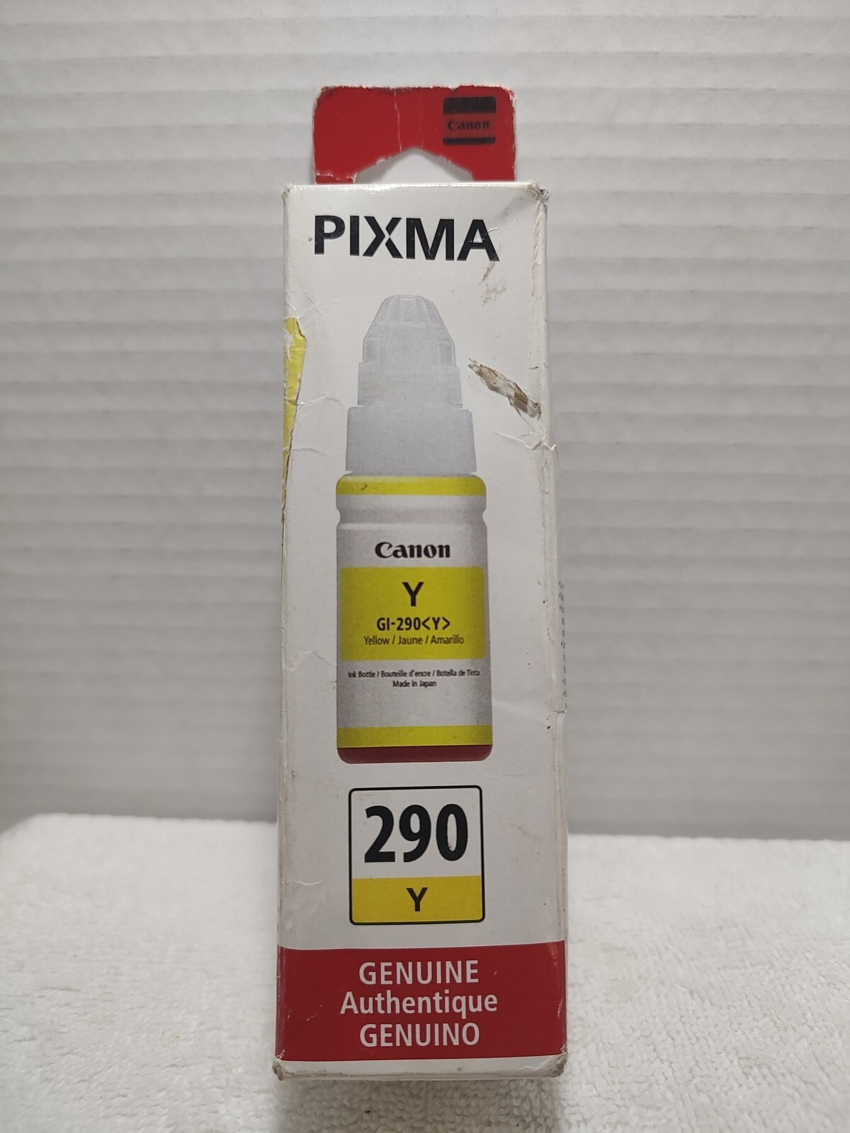 🔥 Canon GI-290 Yellow Standard Yield Ink Cartridge Pixma Sealed