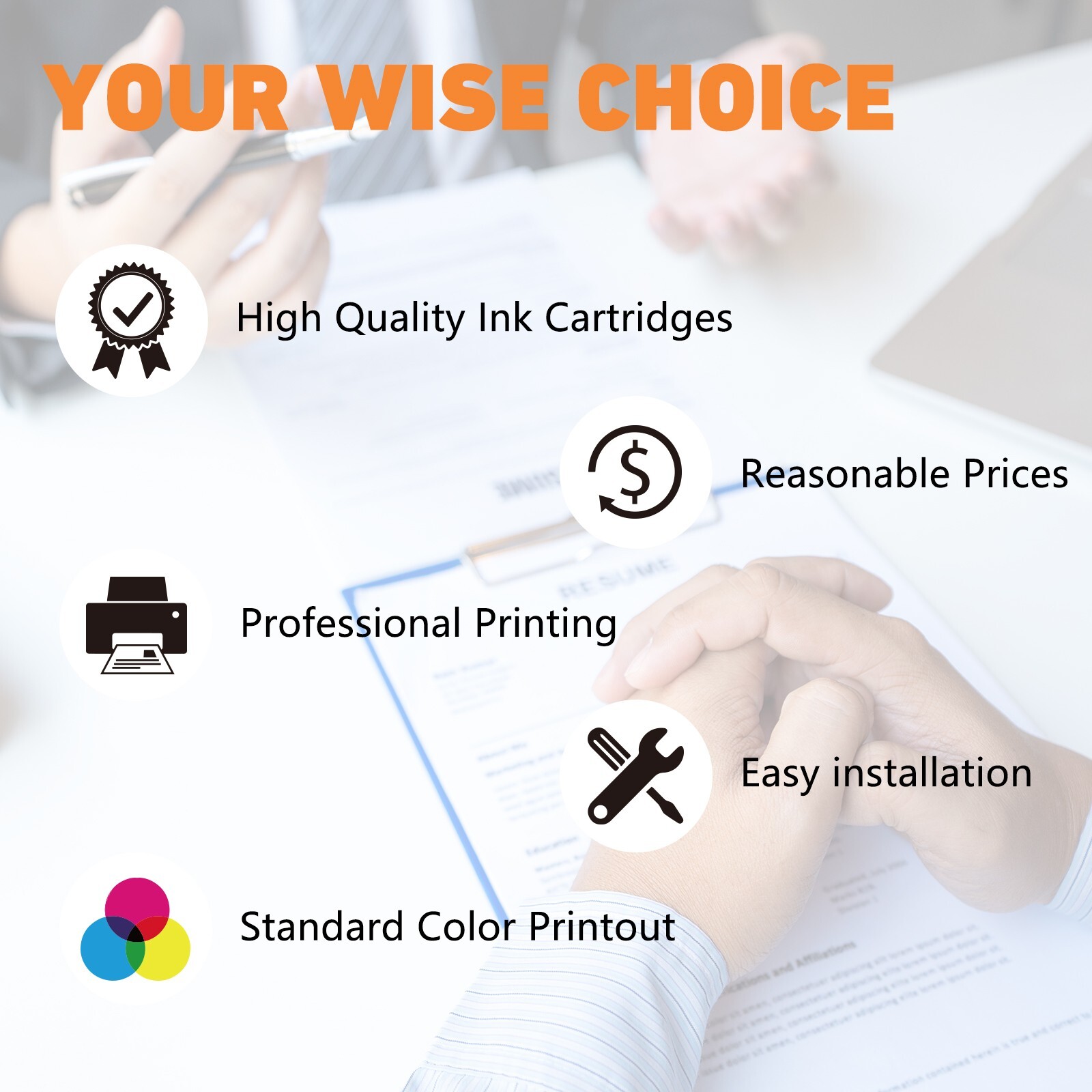 4PACK LC501 Ink Cartridges for Brother MFC-J1260DW MFC-J1360DW MFC-J1410DW LC501