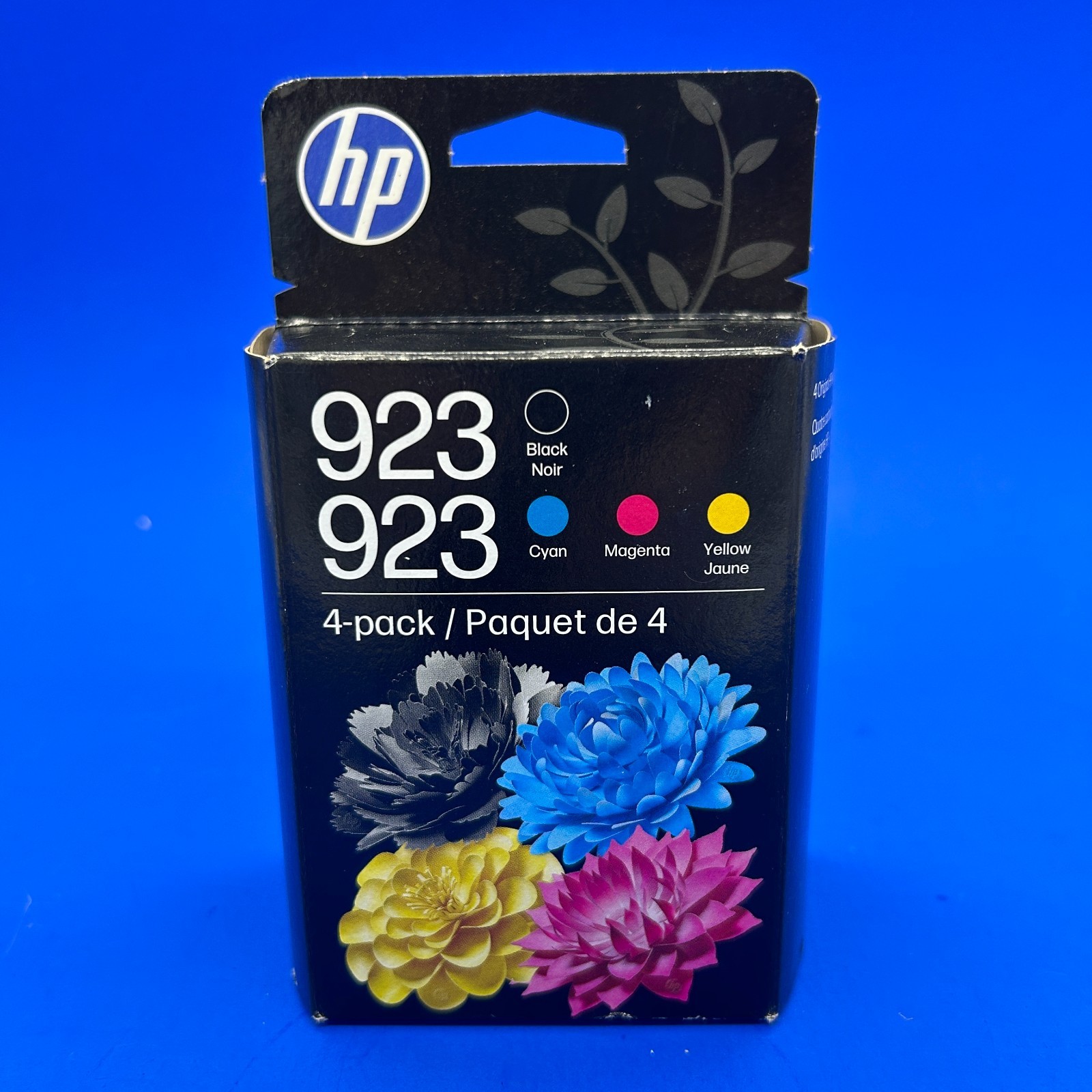 HP 923 CMYK Original Ink Cartridge 4-Pack -500 pages K -400 pages C/M/Y – 09/27
