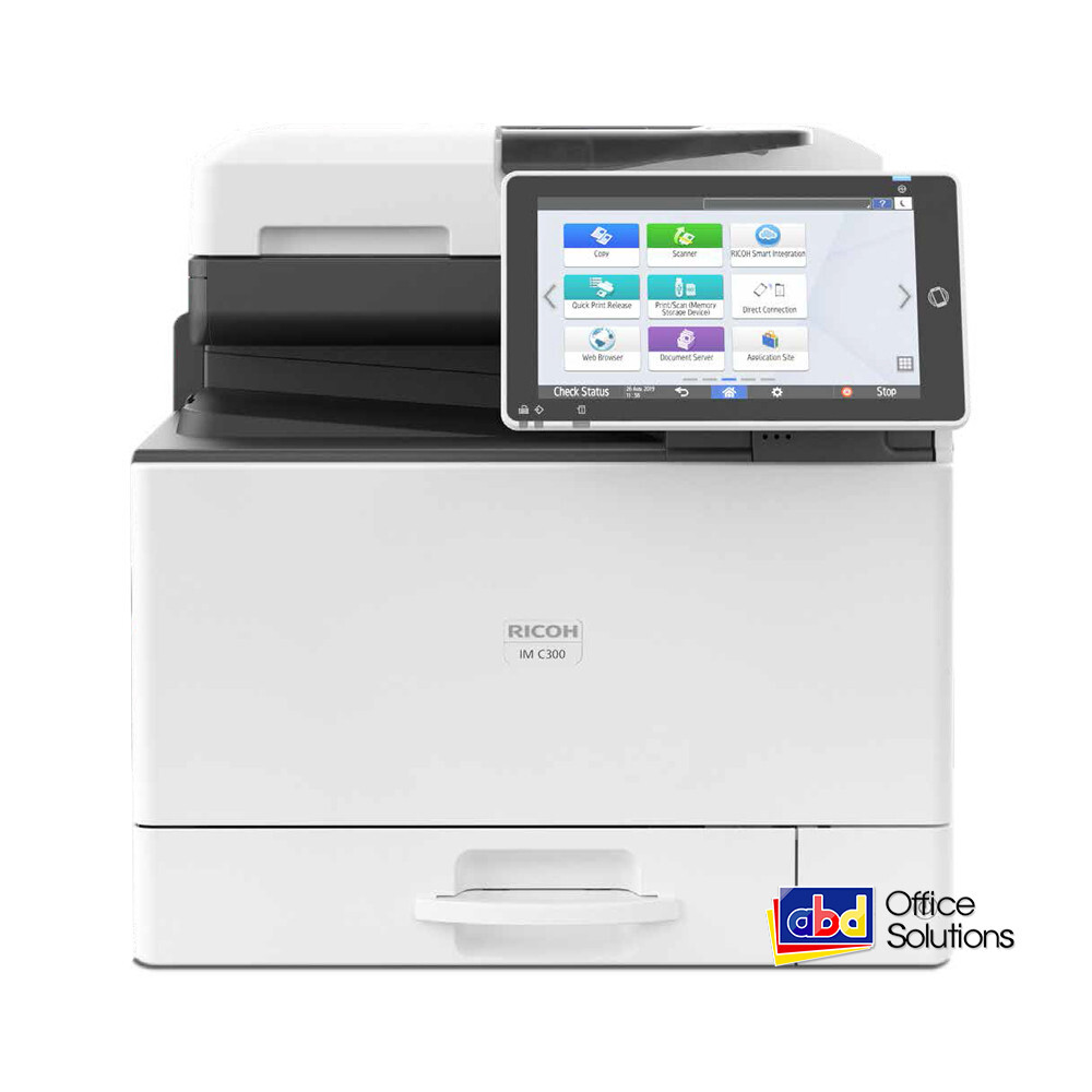 Ricoh IM C300 A4 Color Laser MFP Copier Printer Scanner 30 ppm 38K Pages