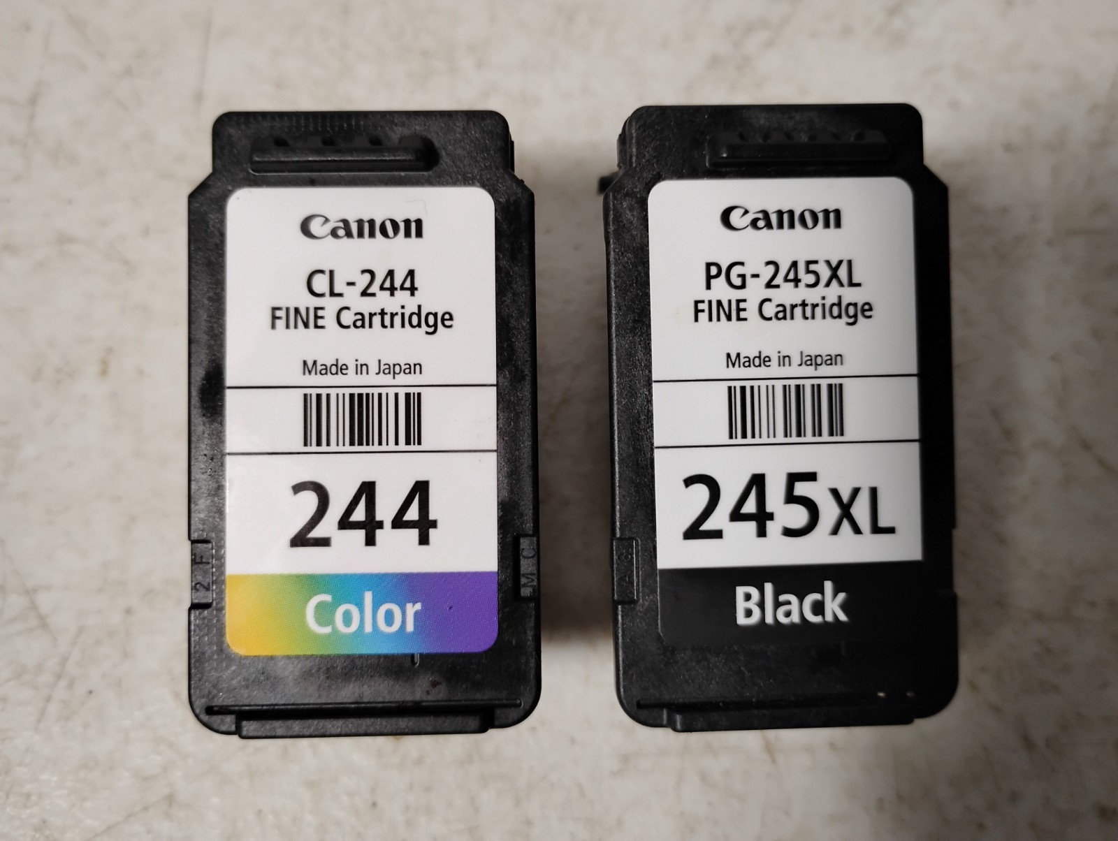 Canon CL-244 Color & CL-245XL Ink Cartridges *Empty Cartridge – For Refill*
