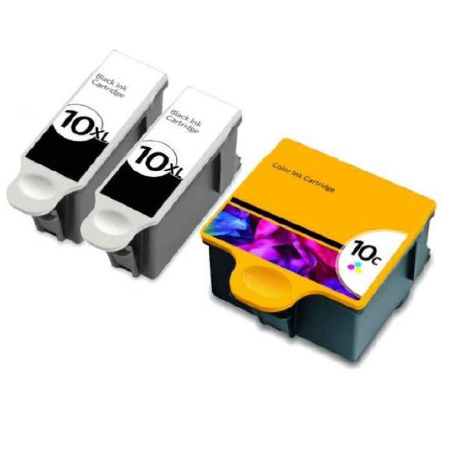 3-Pk/Pack For Kodak 10 XL Ink Cartridges ESP 3 5 7 9 3250 5210 5250 6150 9250