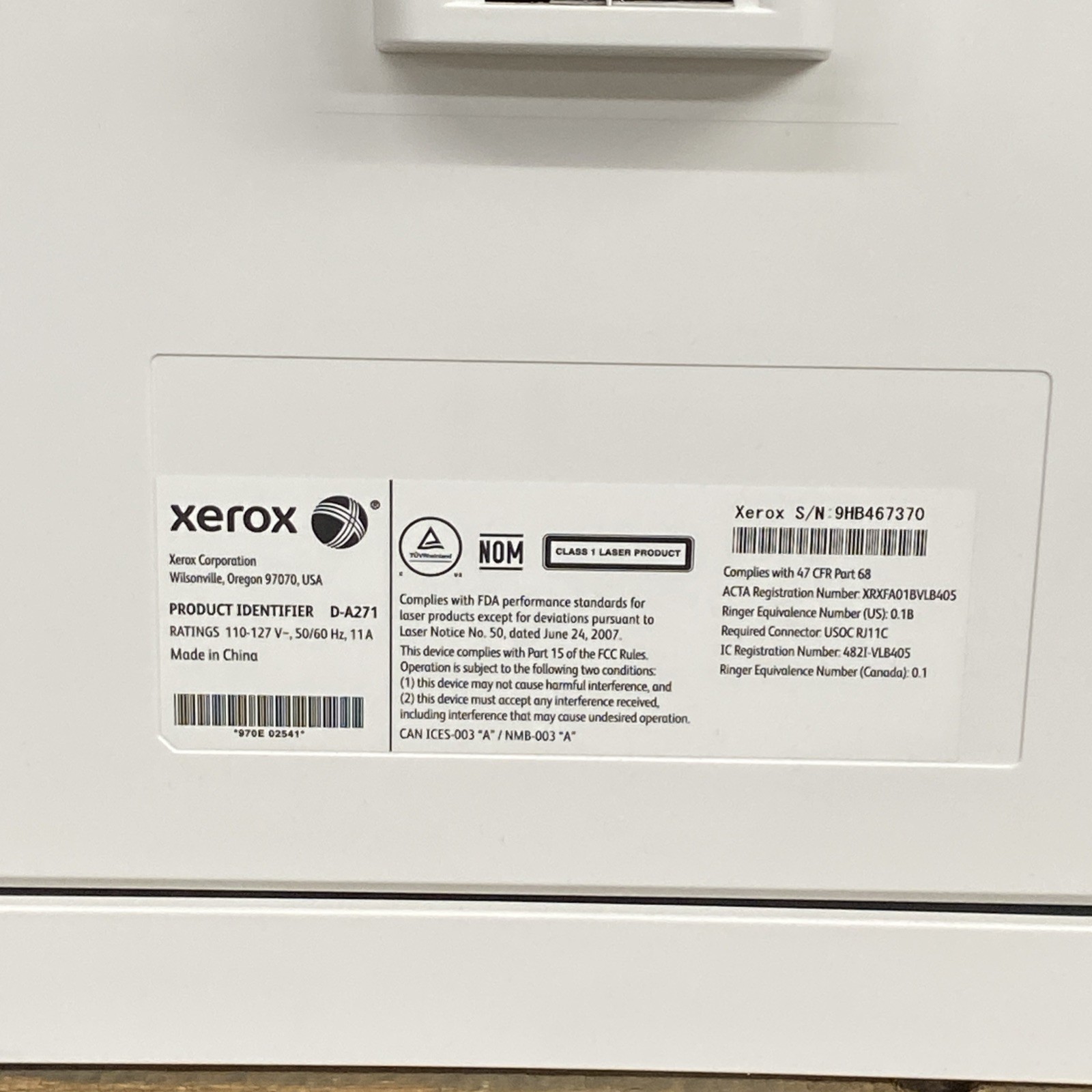 Xerox VersaLink B405 Monochrome B&W Multifunction Printer B405DN – Lot of 2