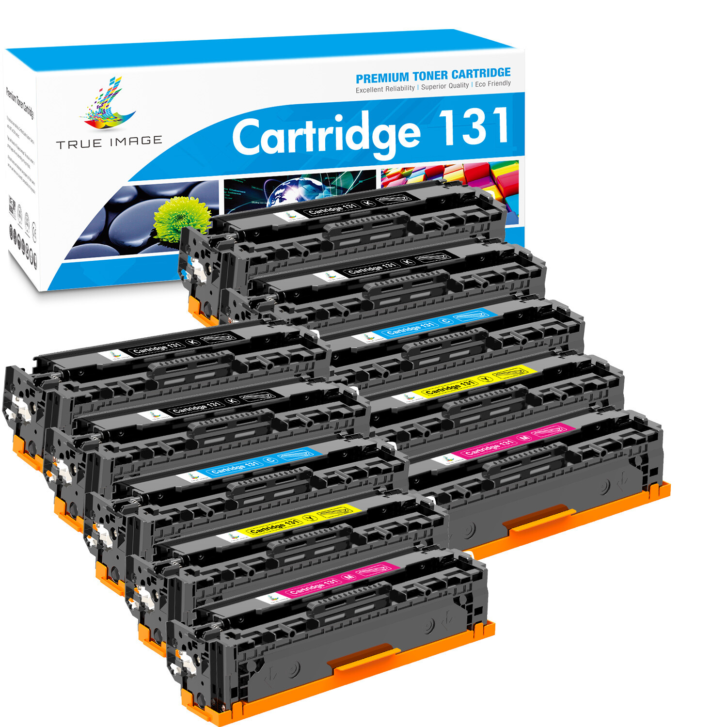 Toner Compatible for Canon CRG-131 imageCLASS LBP7110Cw MF8280Cw 624Cw 628Cw lot