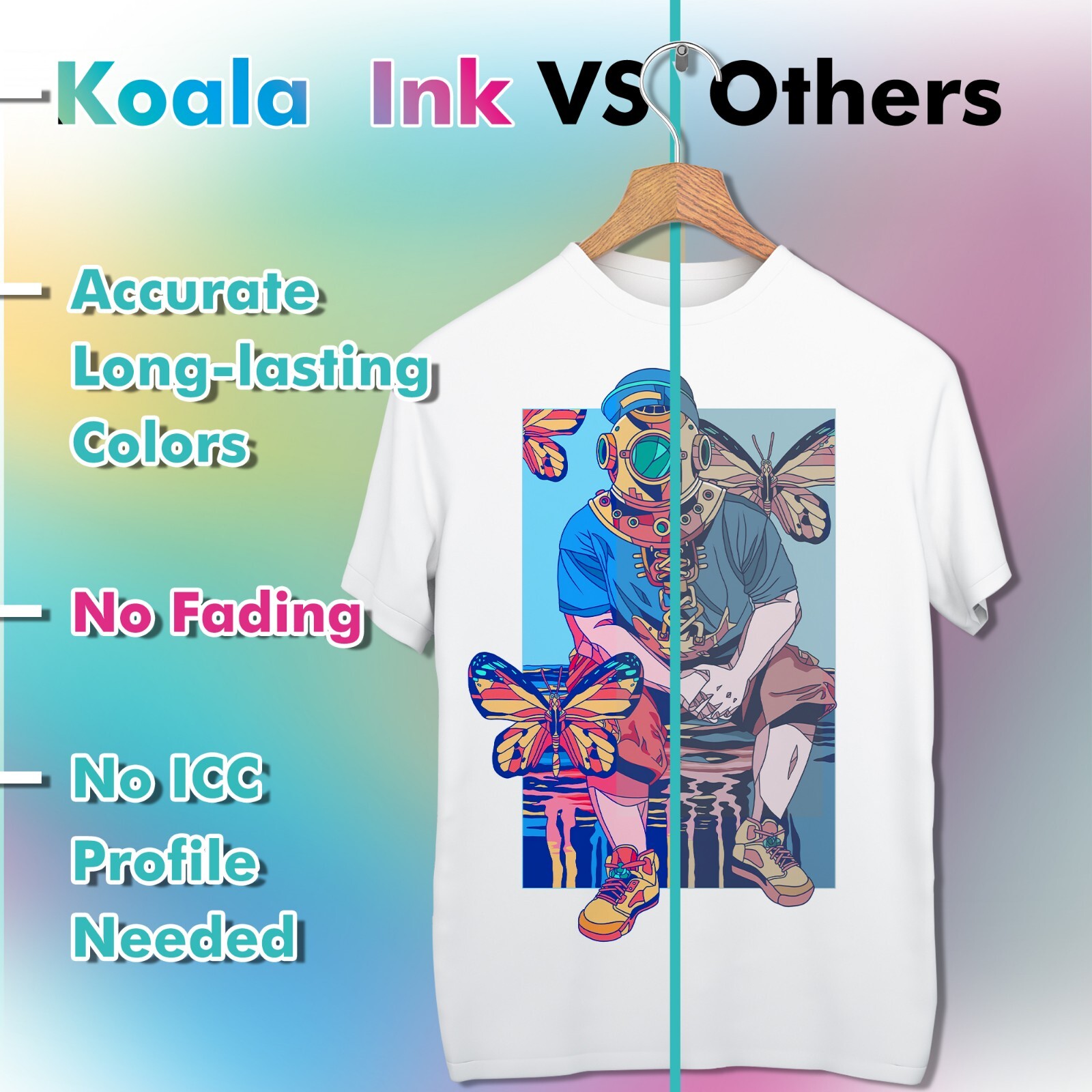 Bundle A-SUB Sublimation Paper 125g + Koala Sublimation Ink + Sublimation Blanks