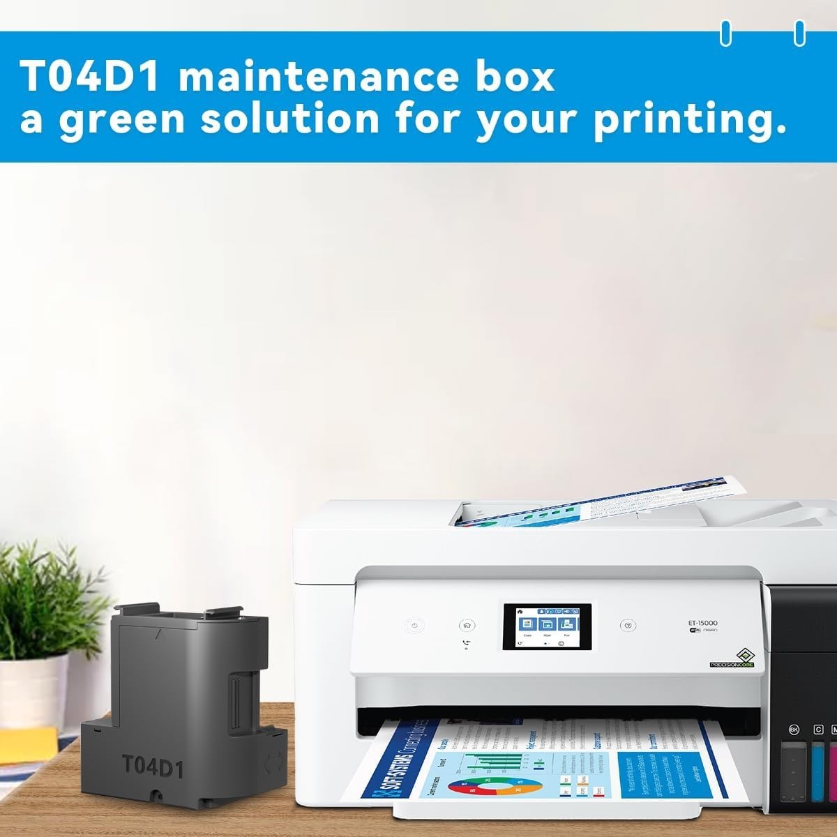 Compatible T04D1 Ink Maintenance Box for Multiple Printers – Leak-Free & Durable