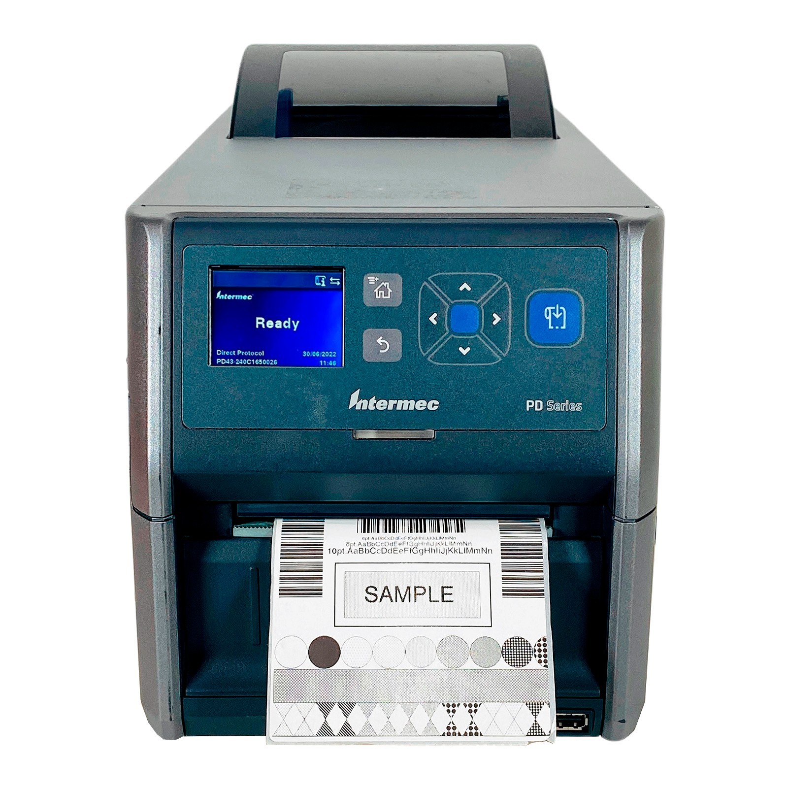 TESTED Intermec PD43 Direct Thermal Light Industrial Label Printer USB LAN