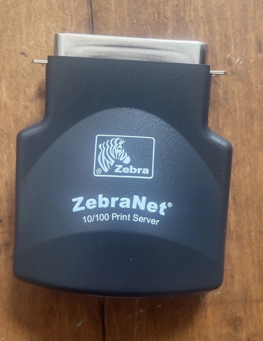P1031031 Ethernet External For Zebra Print Server Net 10 100 Printer parts