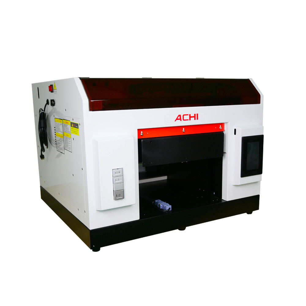 A3 UV Printer Epson 1390 PrintHead Cylindrical Embossed Printing 250ml CYMKW US